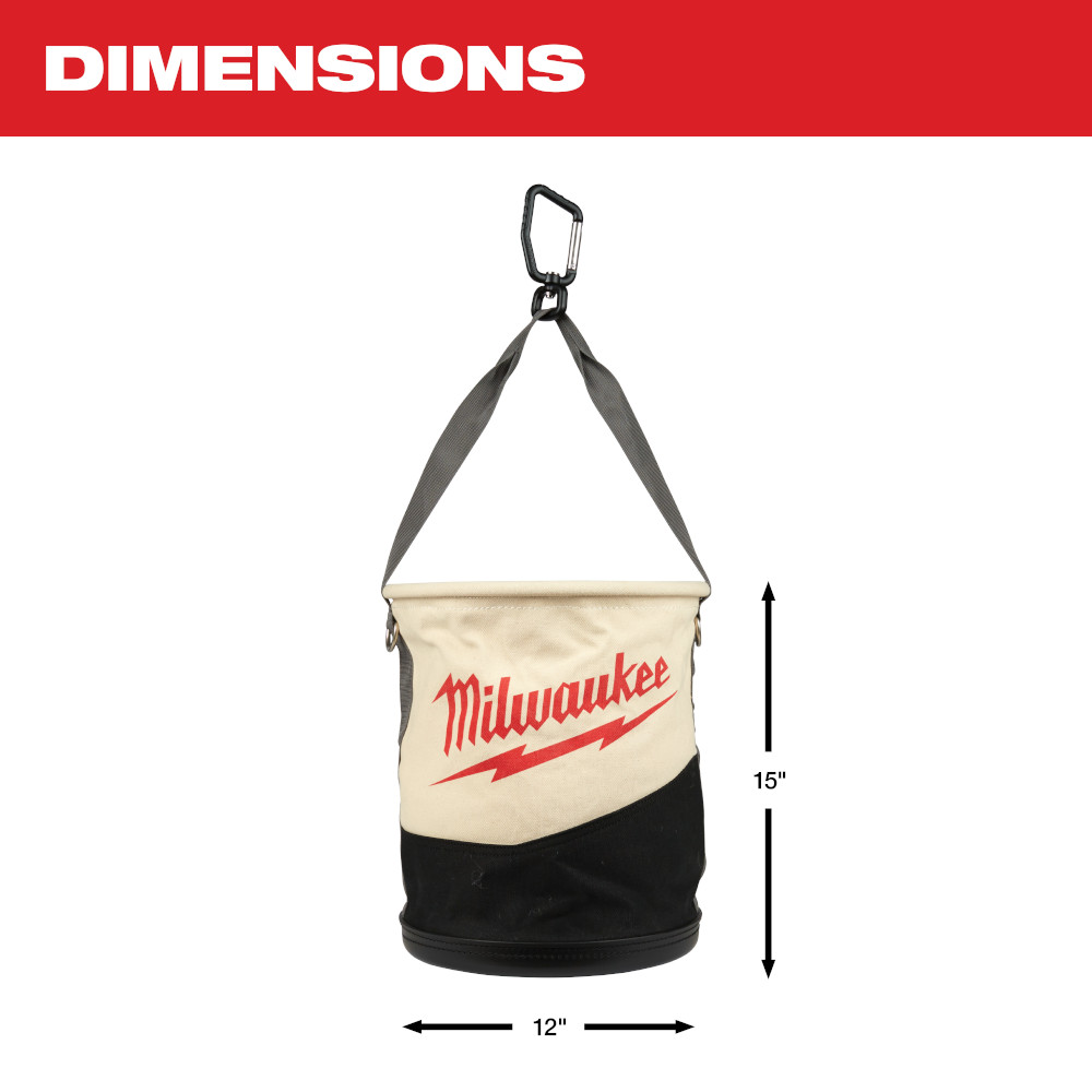 Utility Bucket Bag w/ Pockets view 2