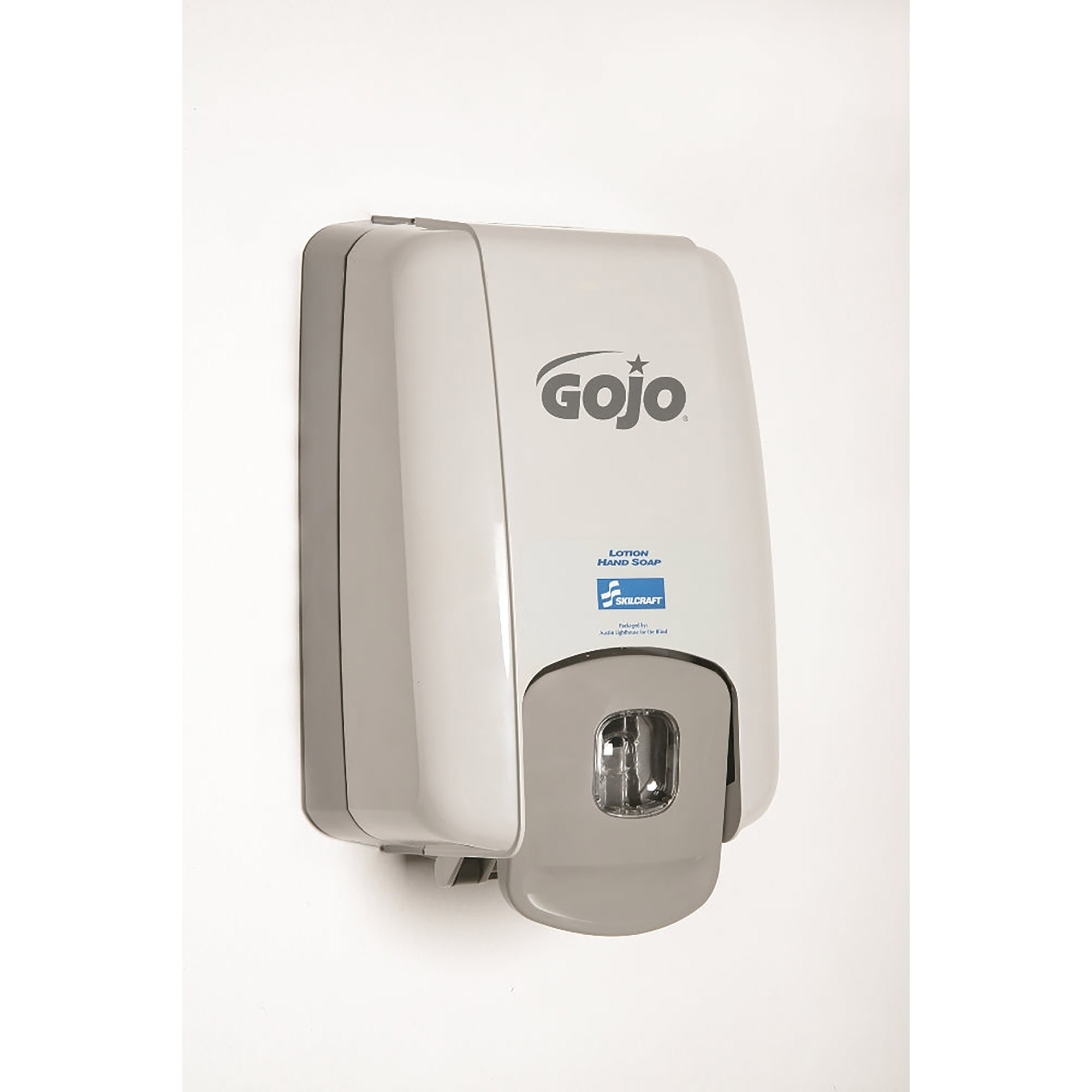 Dispenser, Wall, Soap/Shampoo/Sanitizer, Gray, 2000 mL - Each