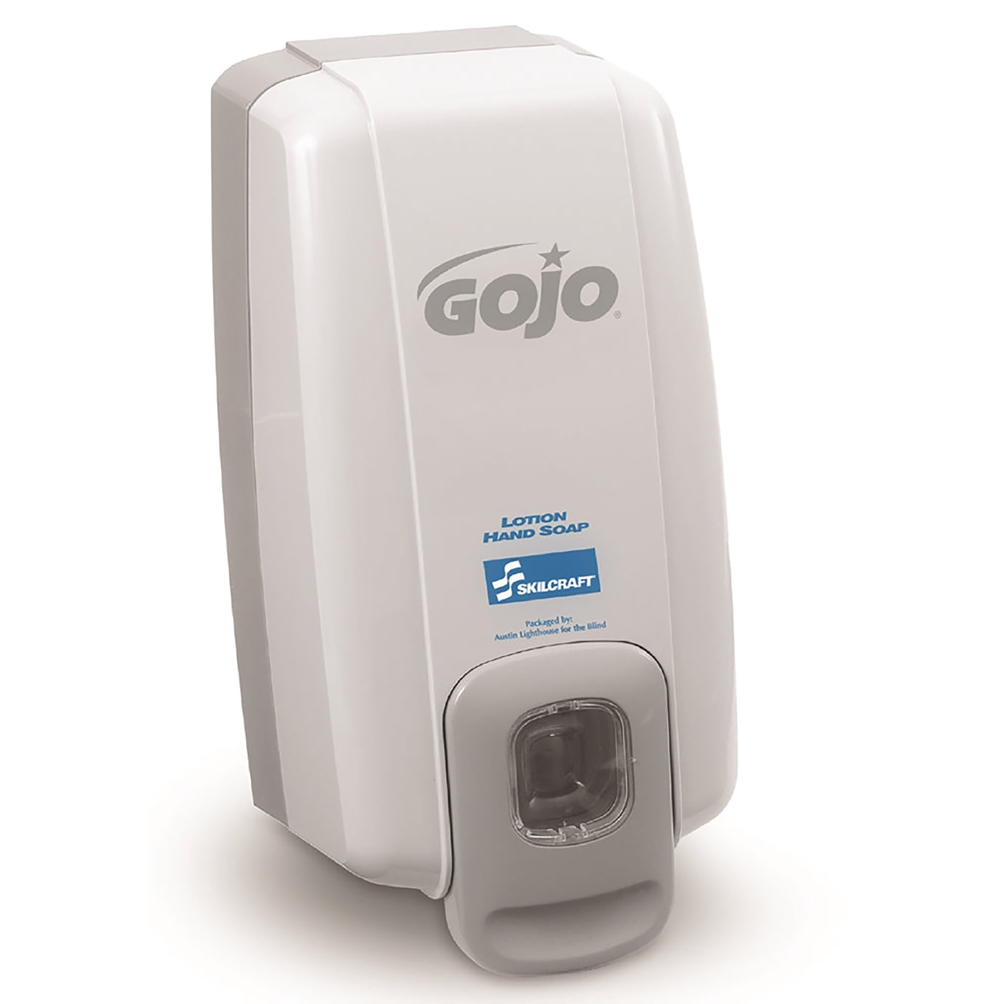 Dispenser, Wall, Soap/Shampoo/Sanitizer, Gray, 1000 mL - Each