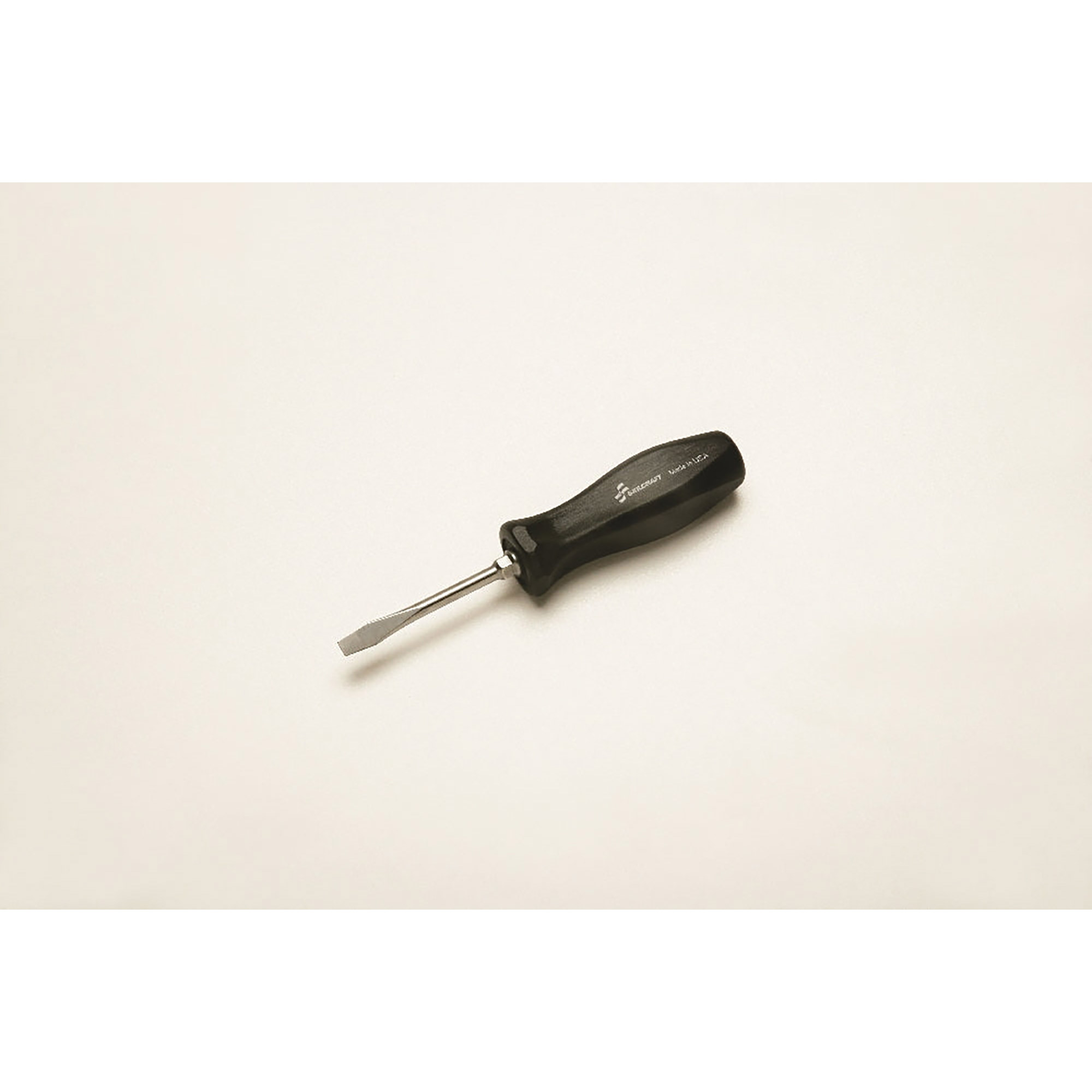 Screwdriver, 3/16w Slotted Tip, Premium Grade, 3" - Each