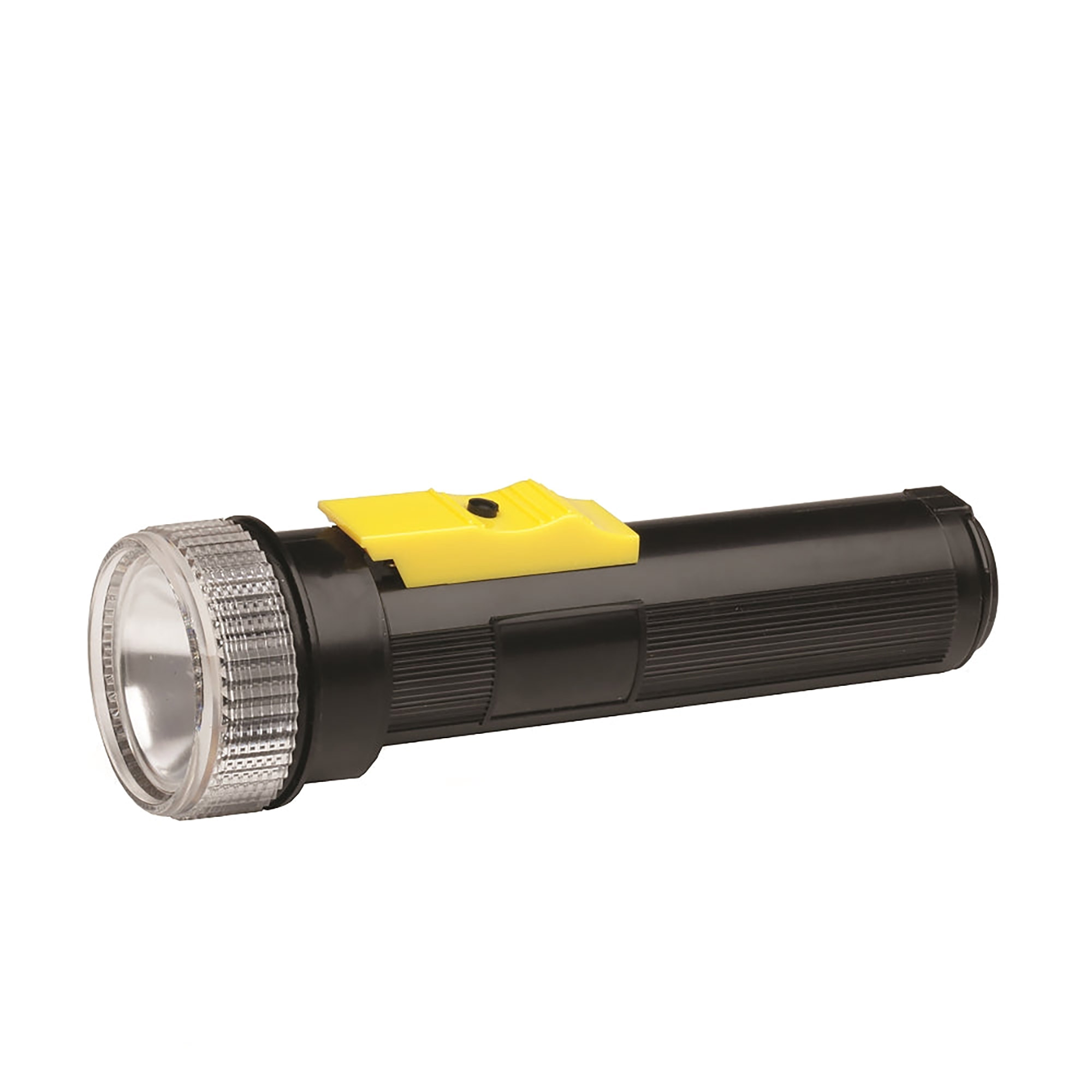 Flashlight, Black, Watertight, D cell - Each