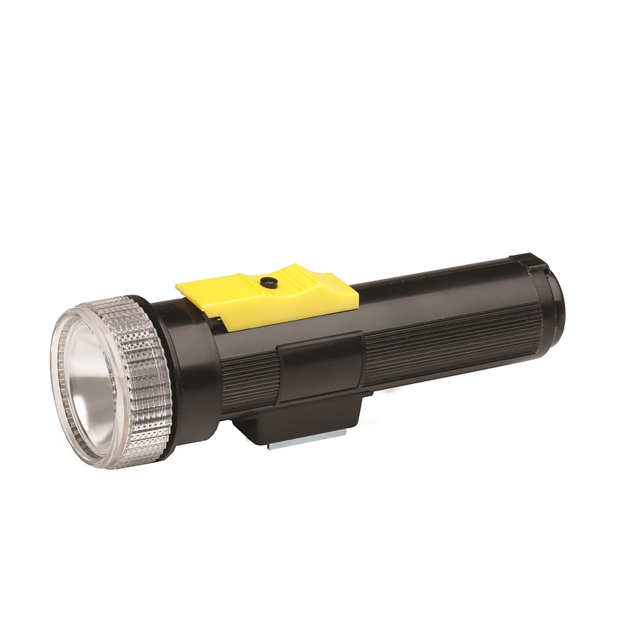 Flashlight with Magnet, Black - Each
