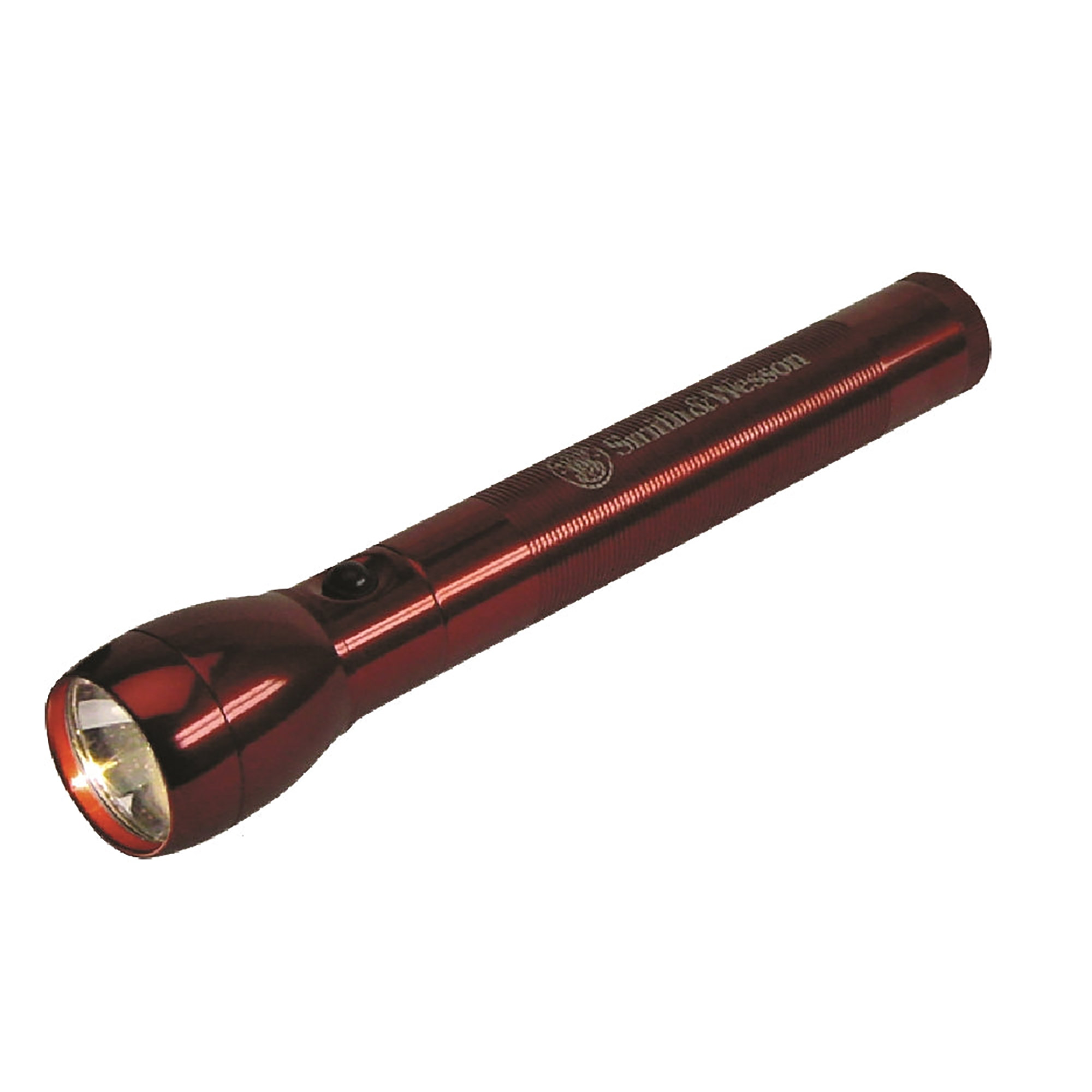 Flashlight, Aluminum, LED Lamp, 2 AA, Red, 6 1/4" - Each
