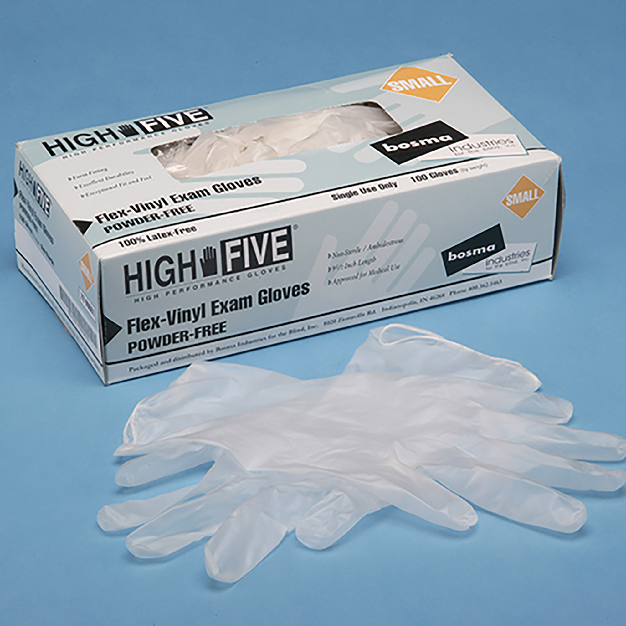 Vinyl Pf High-Five Sm - 100/BX