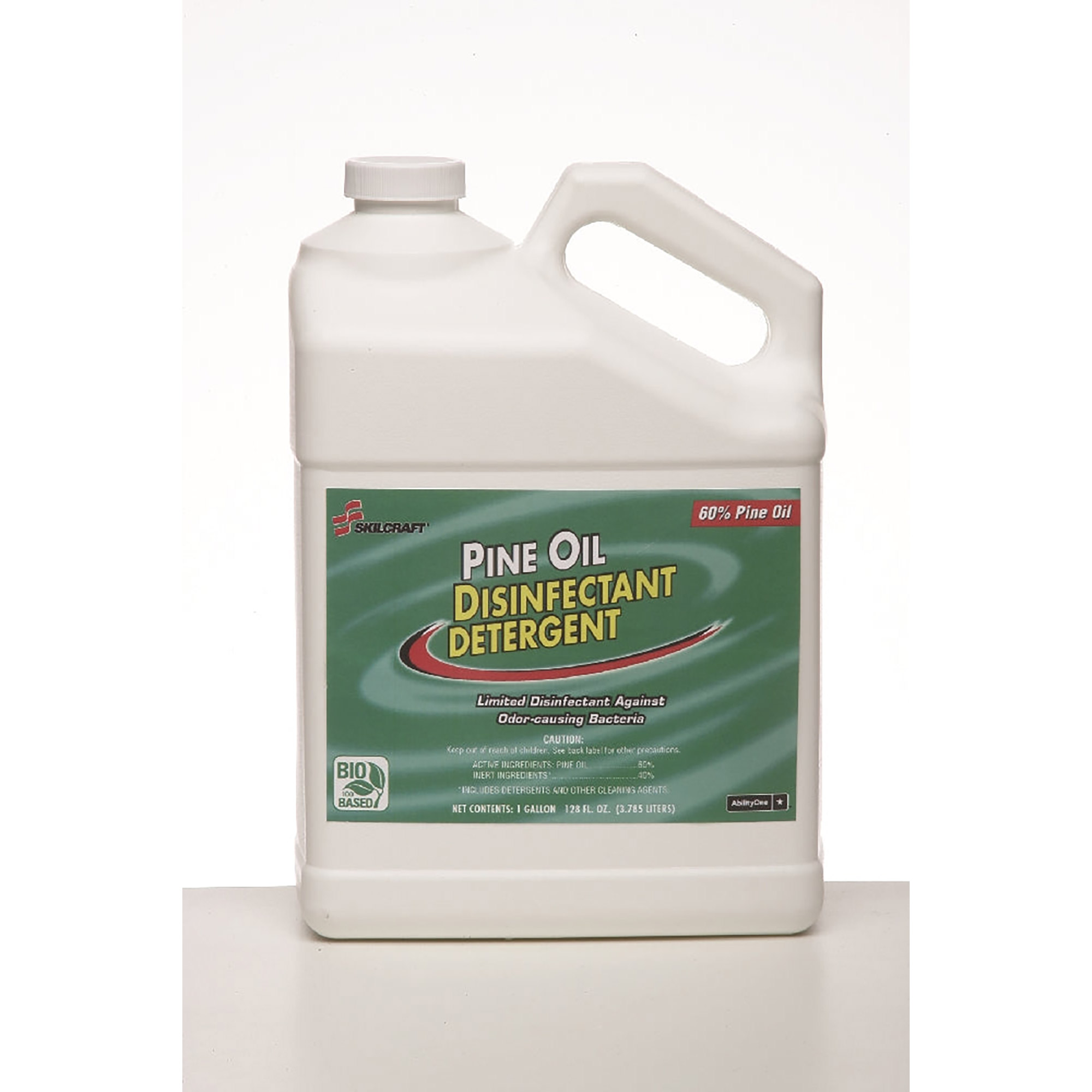 Disinfectant, Detergent, General Use, BioBased, Concentrate, 60% Pine Oil, Gallon Bottles - Each