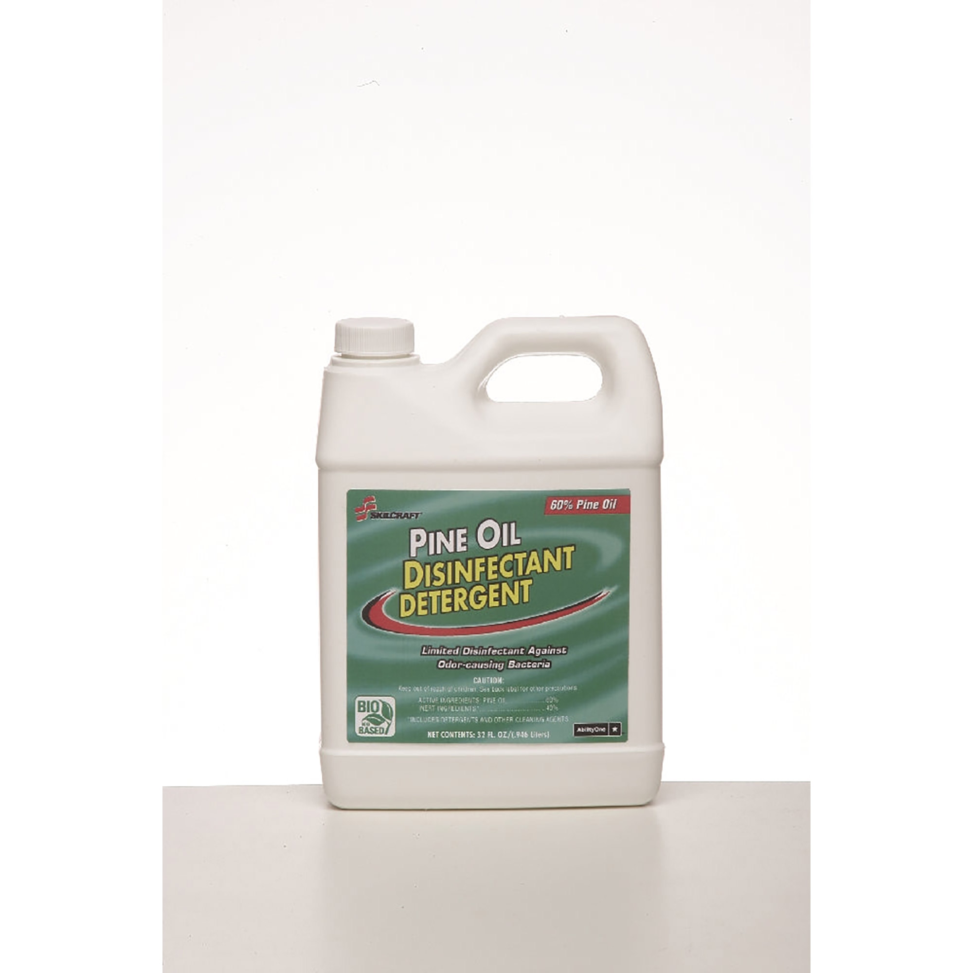 Disinfectant, Detergent, General Use, BioBased, Concentrate, 60% Pine Oil, Quart Bottles - Each