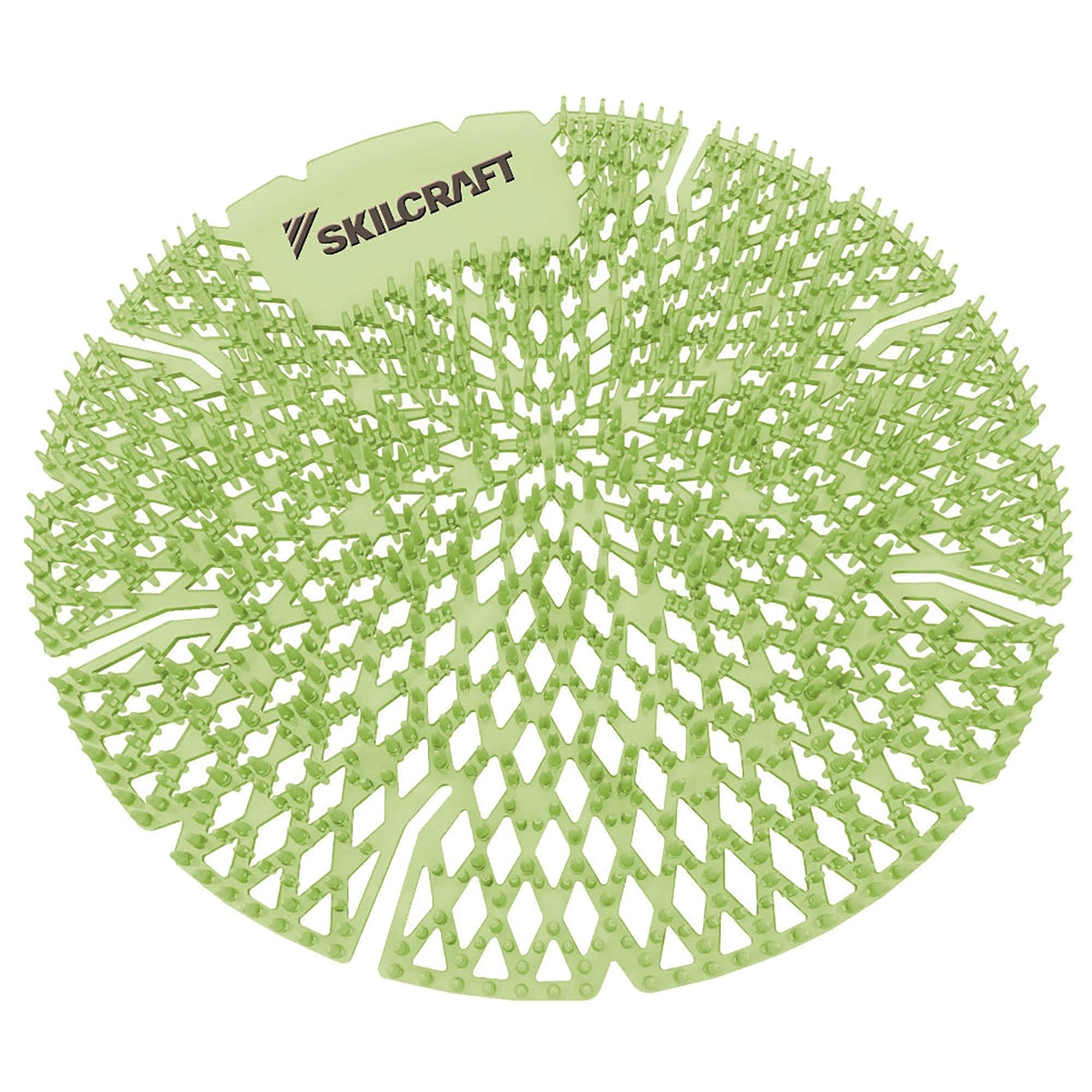 Lasting Power Urinal Screen, Deodorizer, Round, Calypso Lime - 10/BX view 2