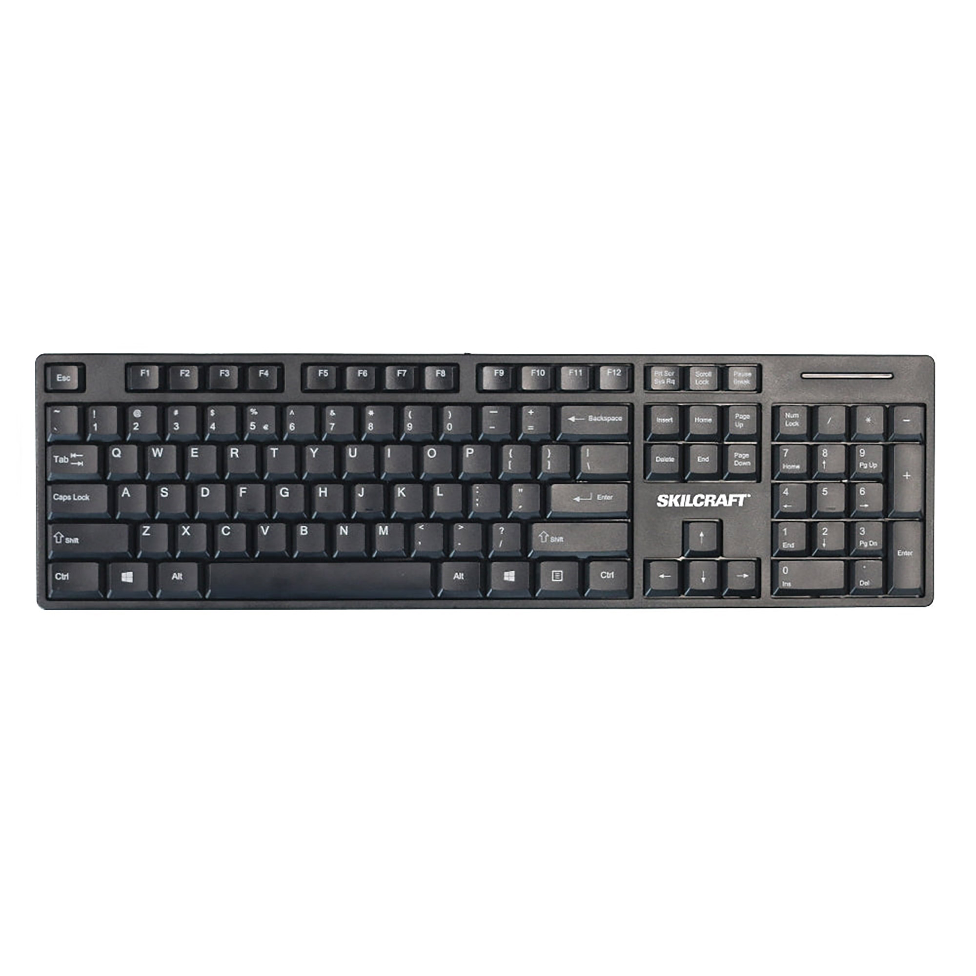 PC Keyboard, USB, Black - Each