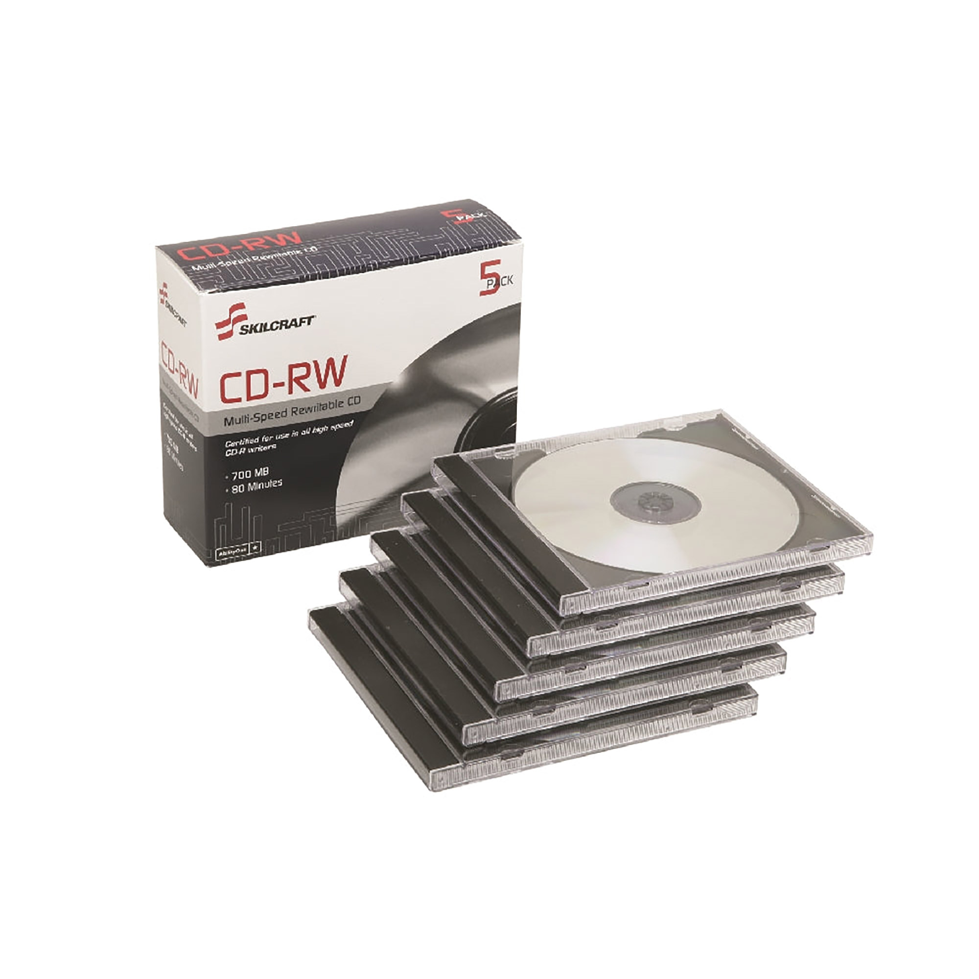 Compact Disc, Rewritable, 5/BX