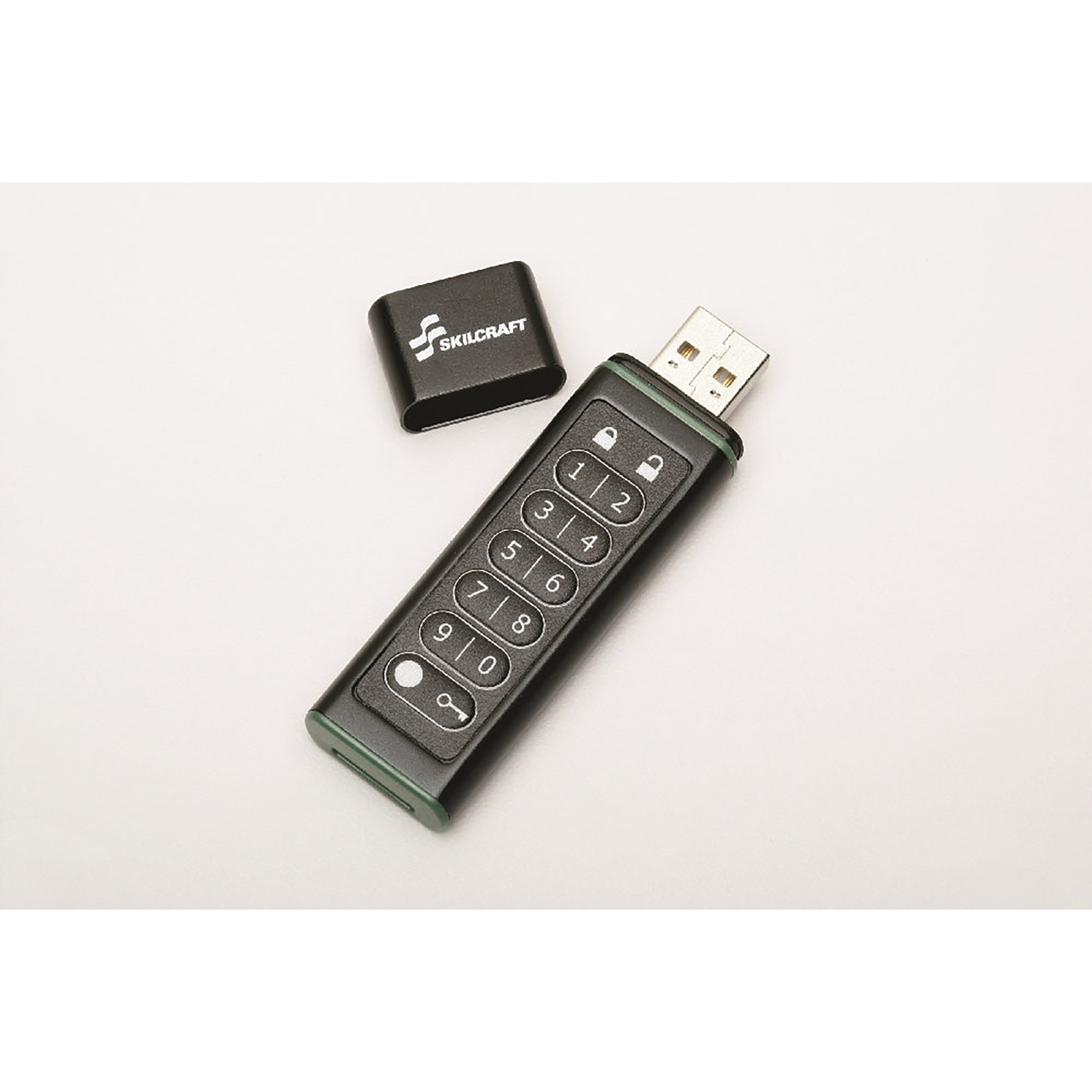 USB Flash Drive, 256-Bit AES Encryption, Level 3 Encrypted, 16GB - Each