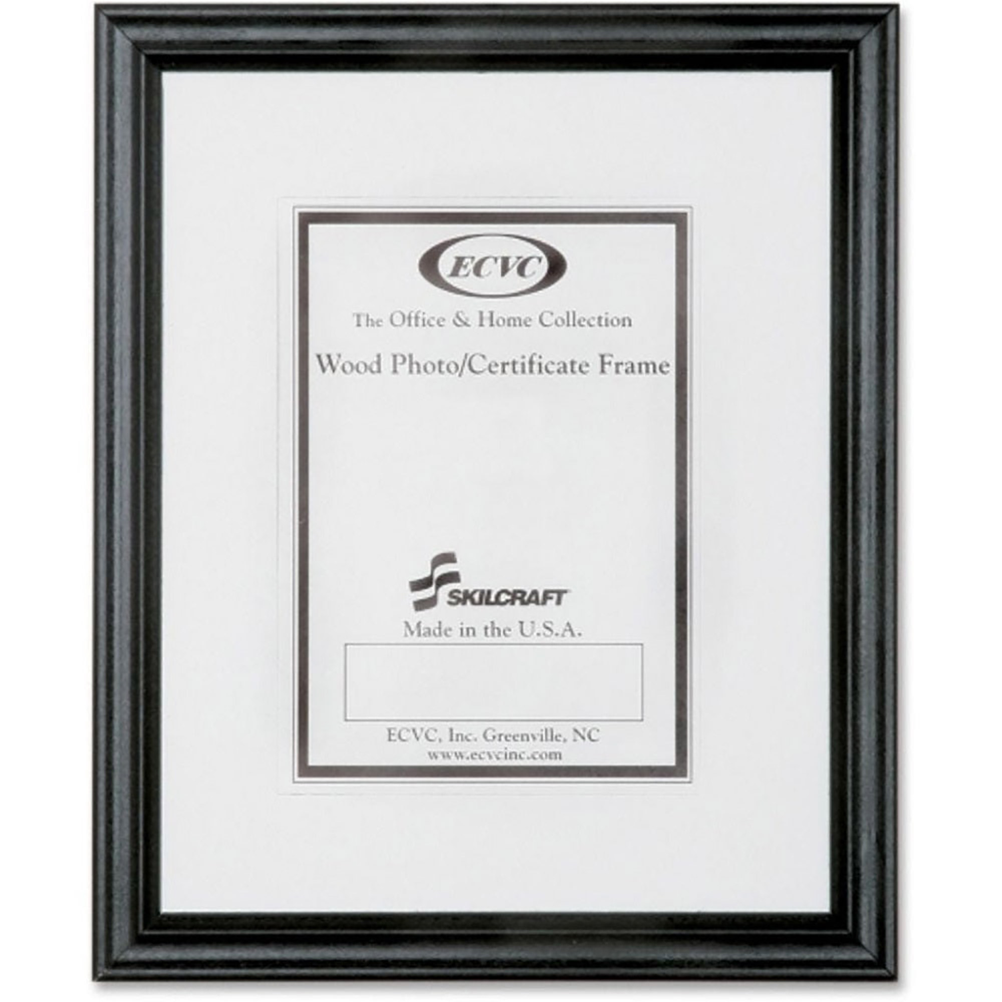 Frame, Style A, Enamel, 8" x 10", Black - Each