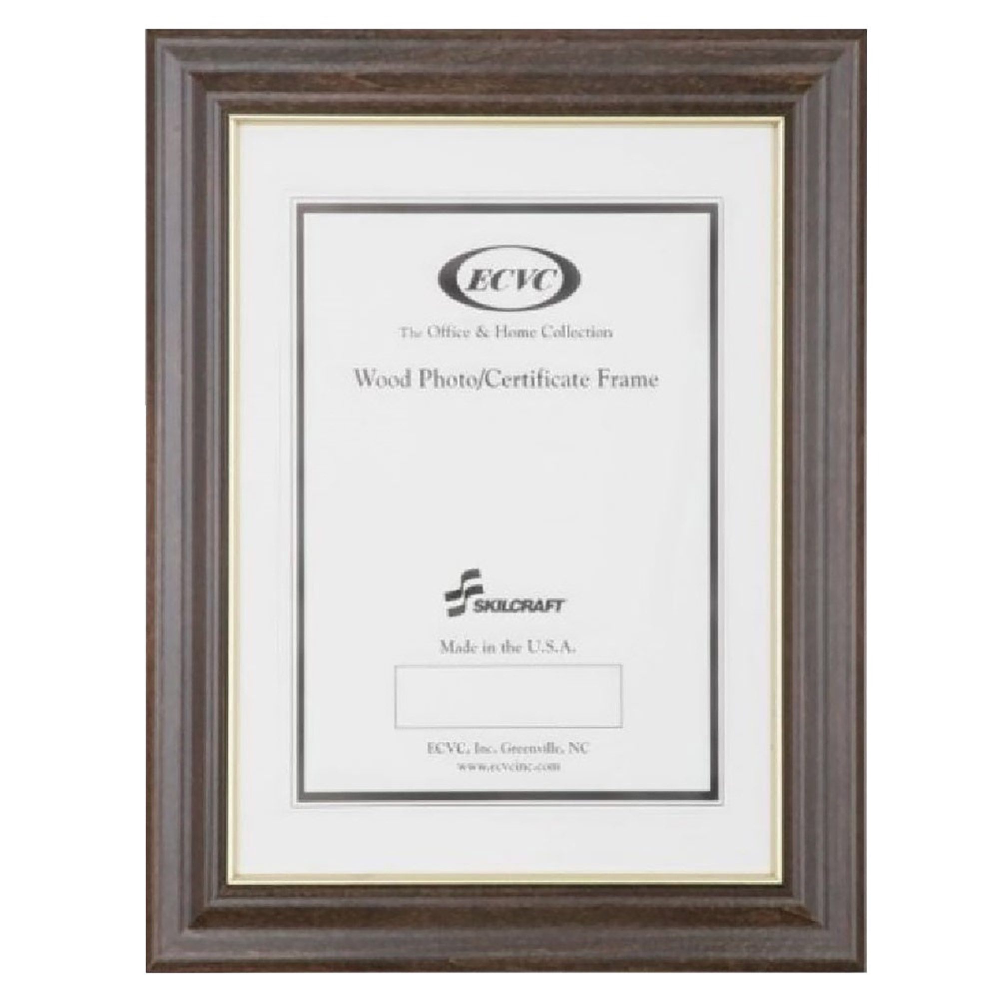 Frame, Style C, Stained, 10" x 14", Walnut - Each