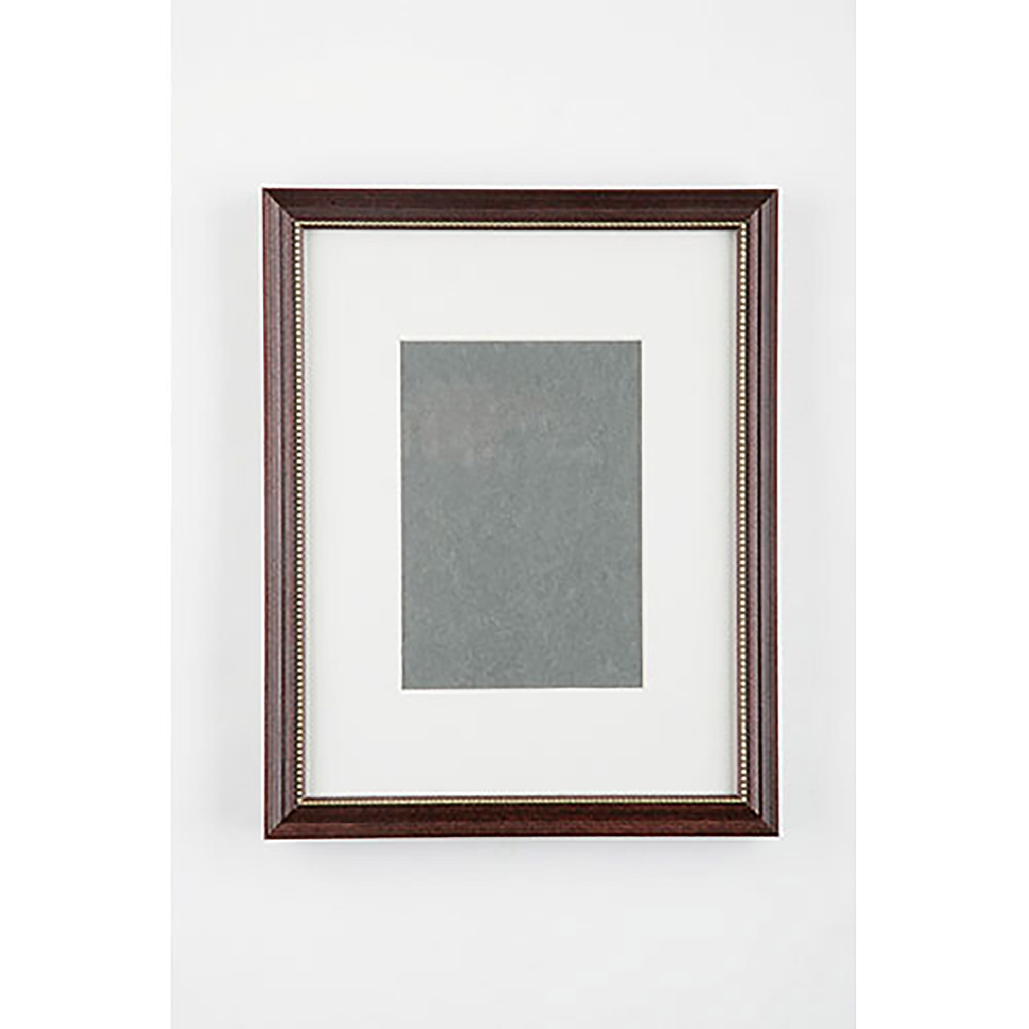 Frame, Picture, Mahogany, Gold Trim, 8.5" x 11" - Each
