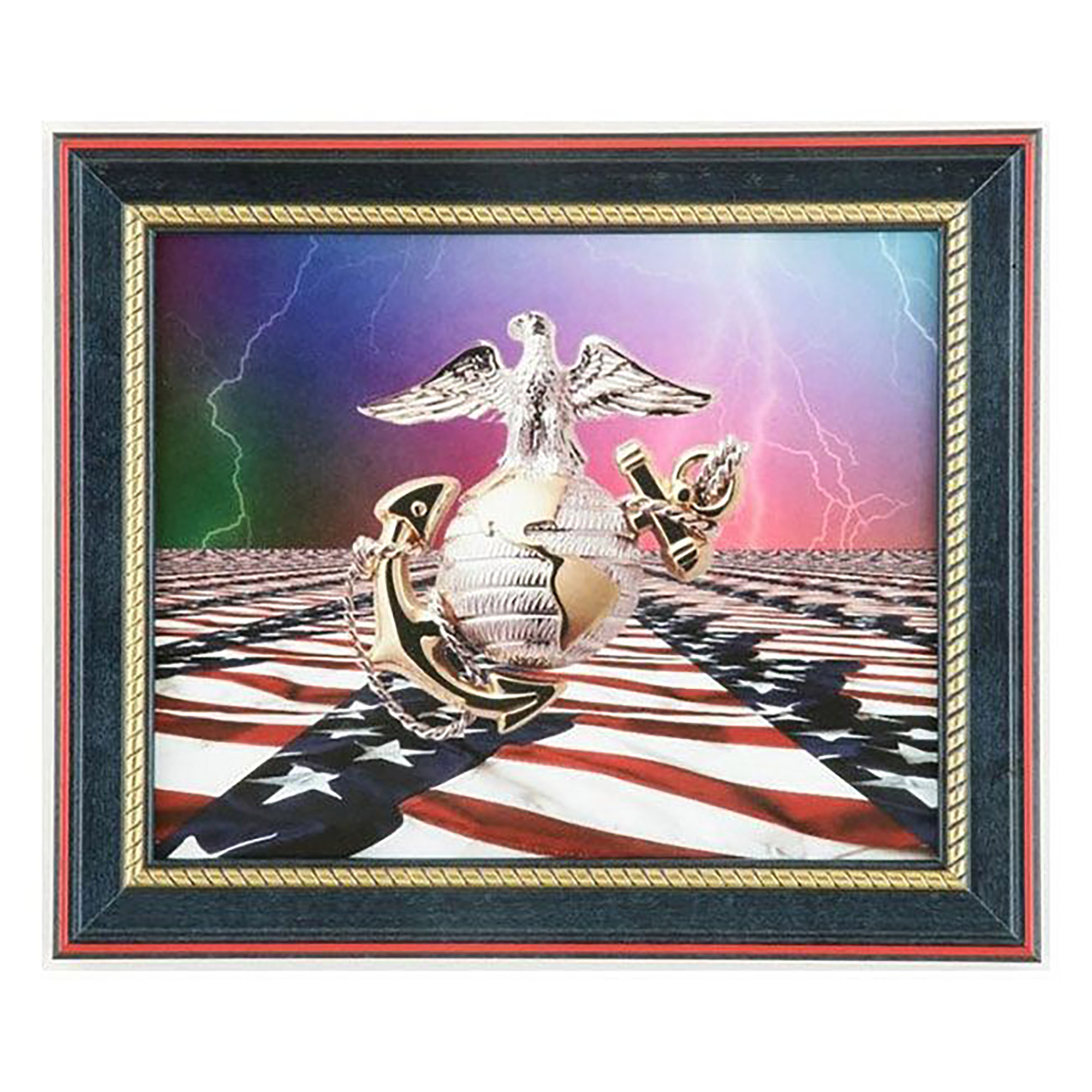 Frame, Style G, USMC, Dark Blue, 11" x 14" - Each