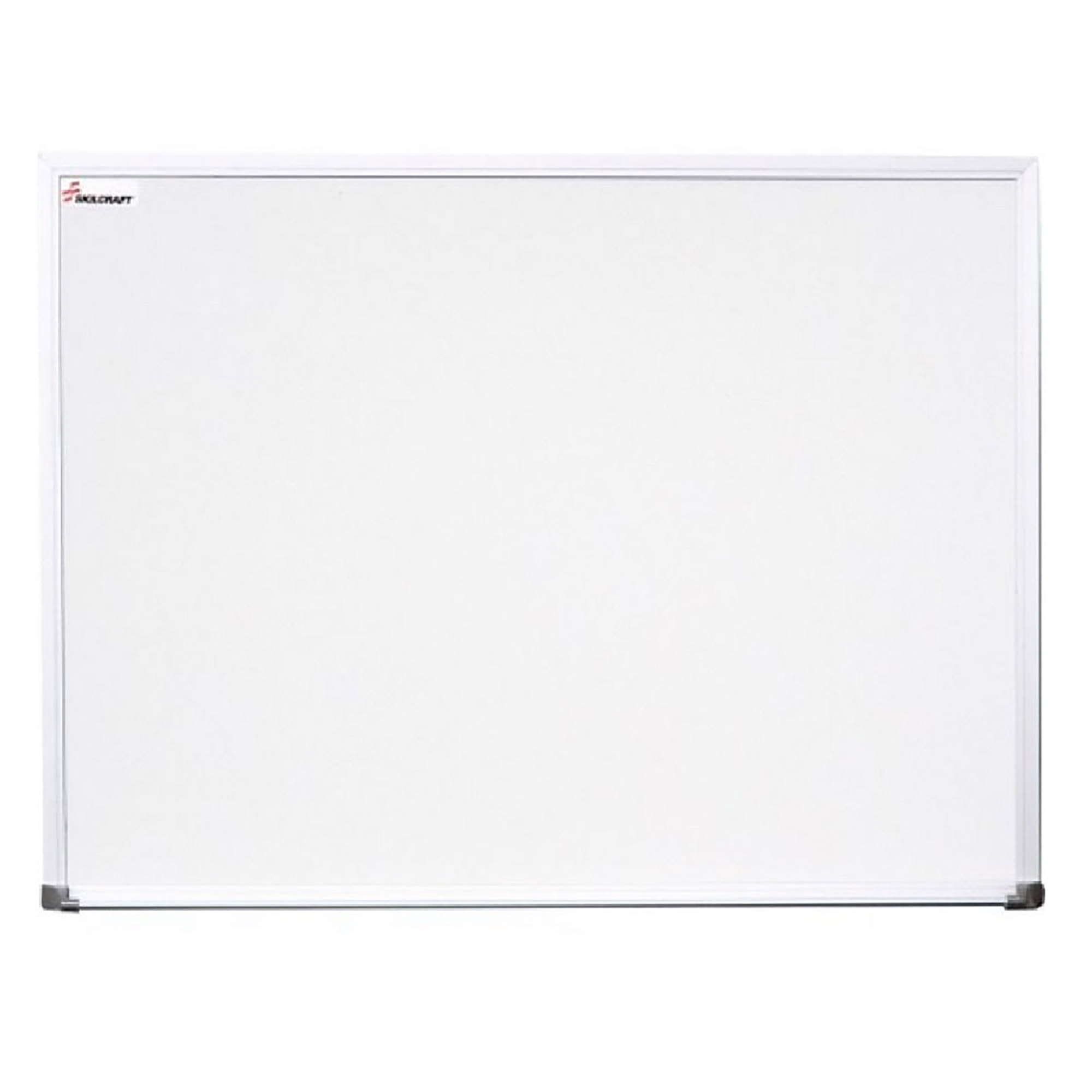 Marker Board, Dry Erase, Melamine surface, 36" x 24", Aluminum frame - Each