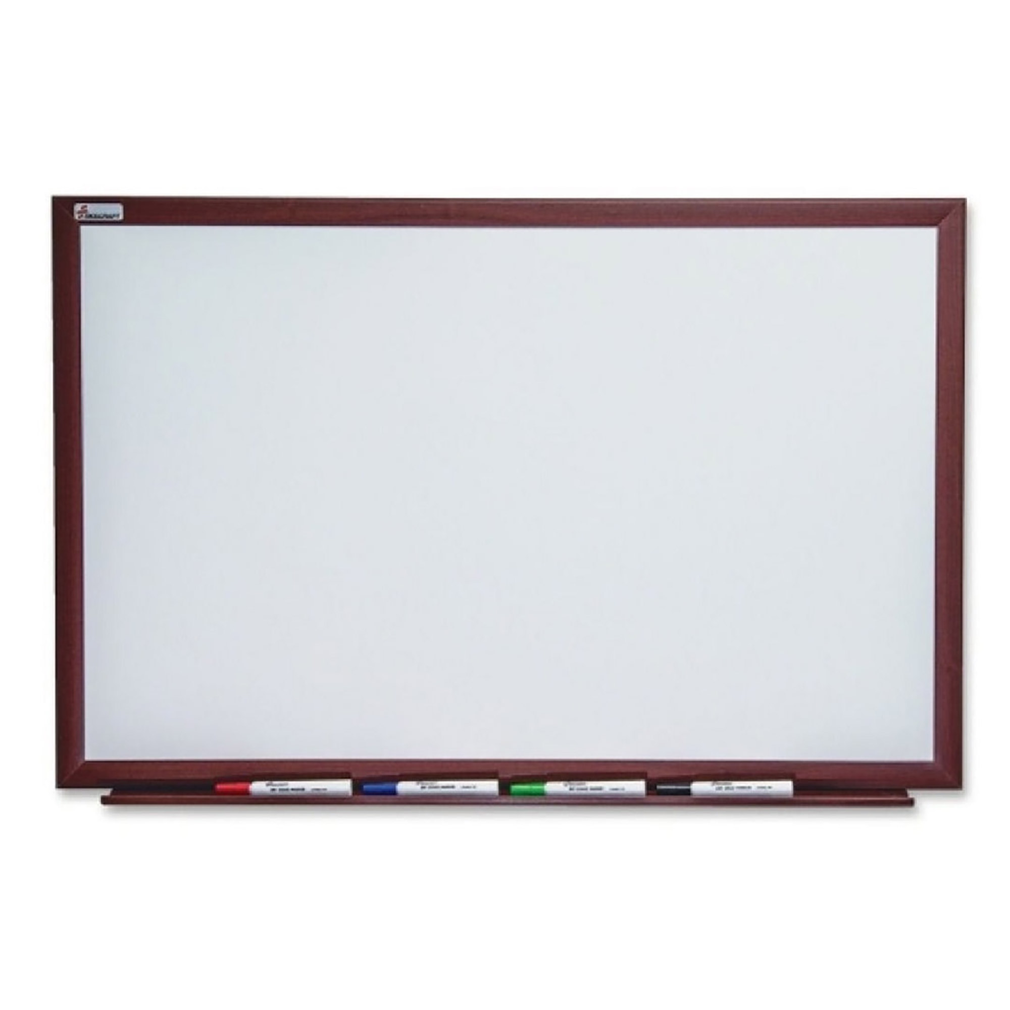 White Board, Dry Erase, Magnetic Porcelain B55 Finish Frame, 4' x 3' - Each