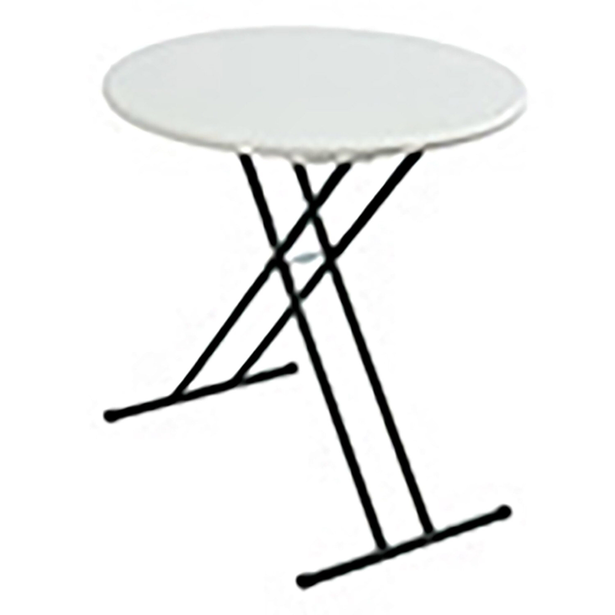 Table, Round, Folding, Platinum, 24" - Each