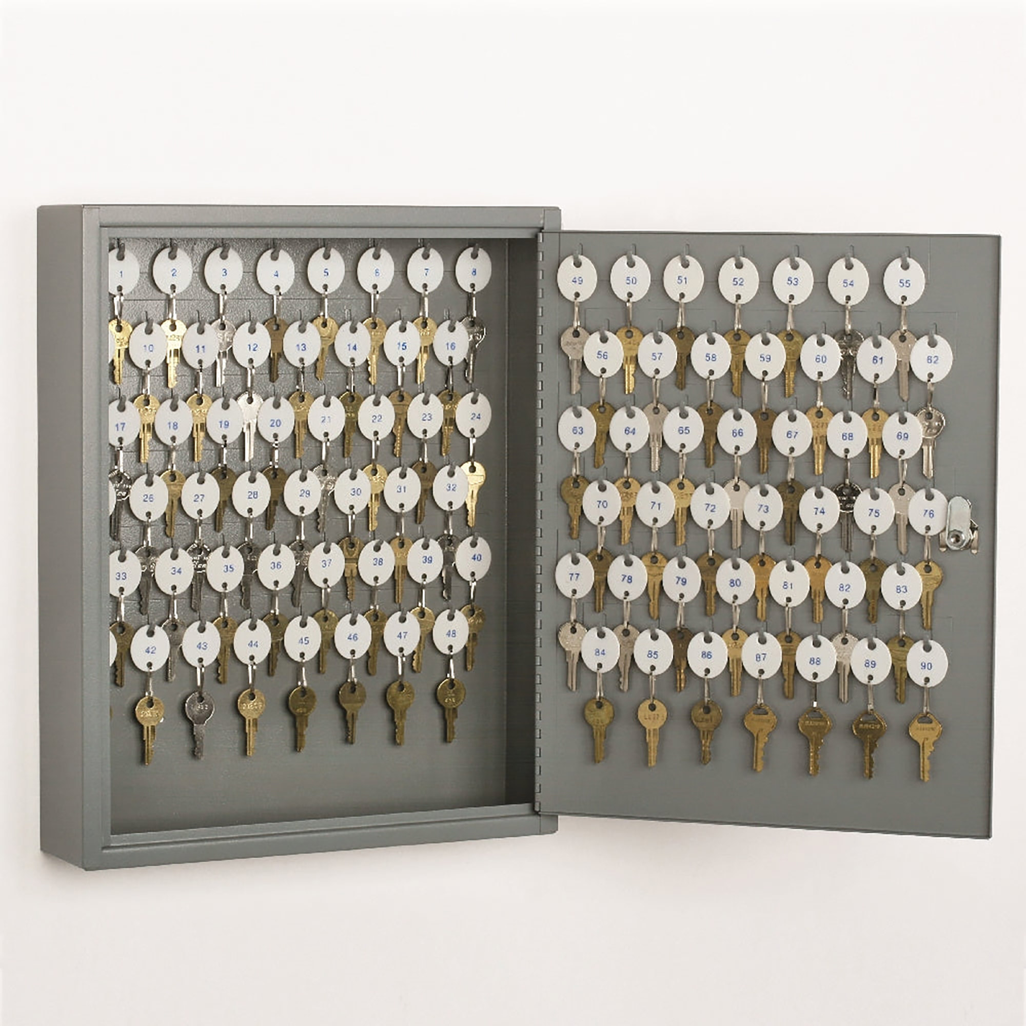 Cabinet, Key, Wall Mounting, 90 Key - Each