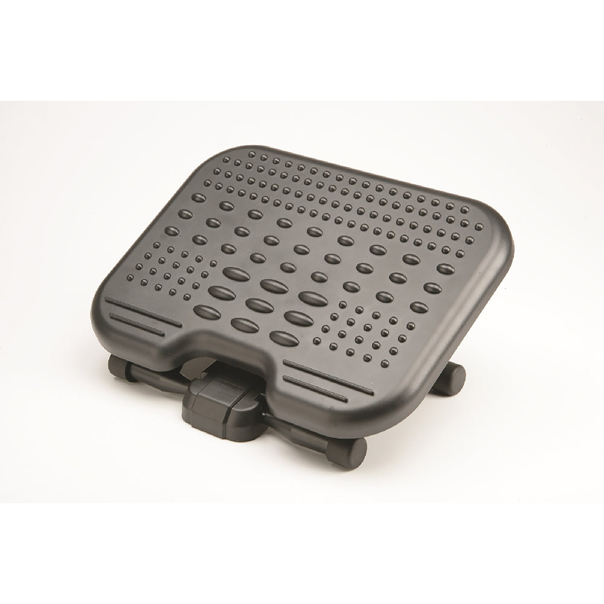 Foot Rest, Ergonomic Adjustable, Plastic, Black, 17" x 13" x 6.5" - 4/PK