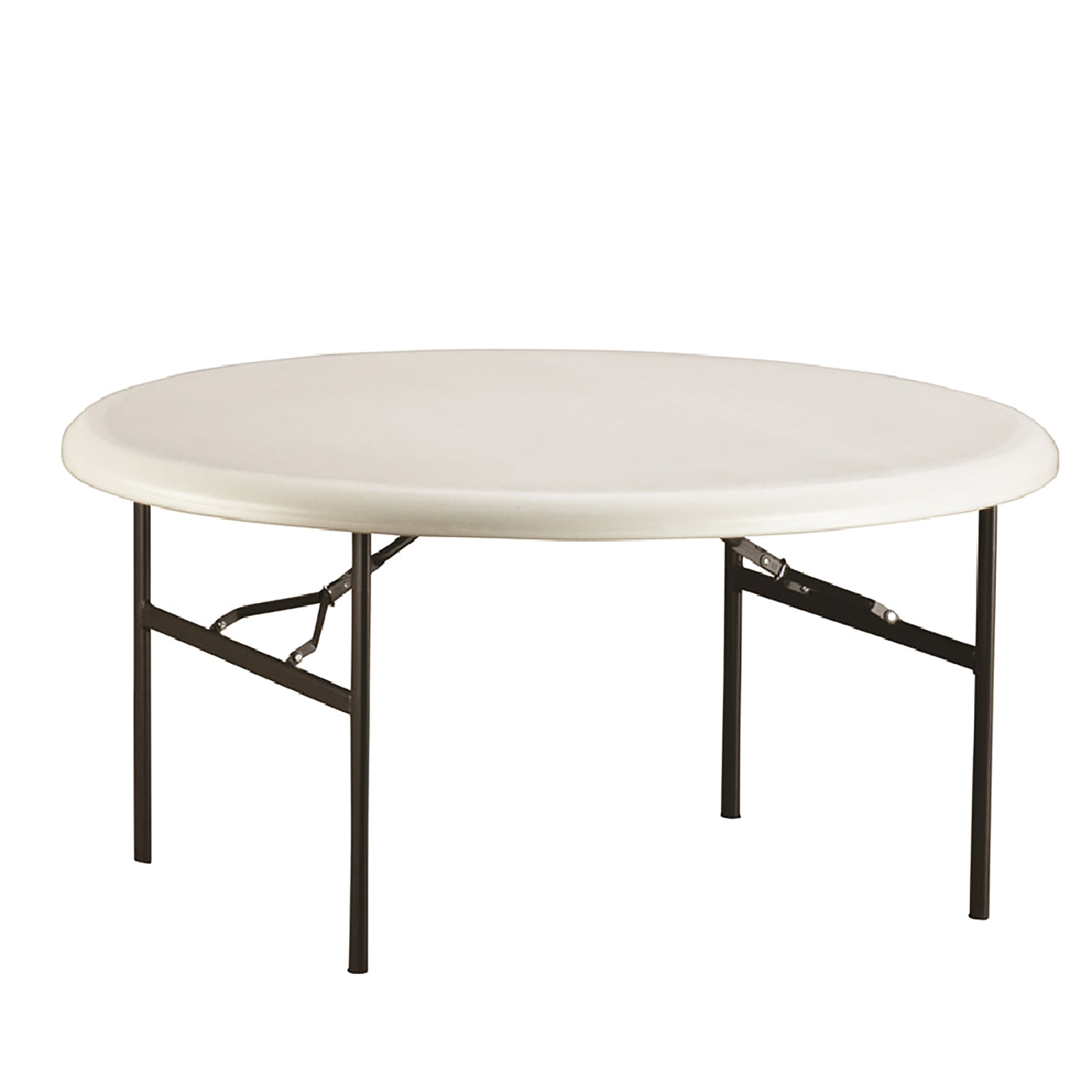 Round Table, Folding Legs, 60" x 29" - Each
