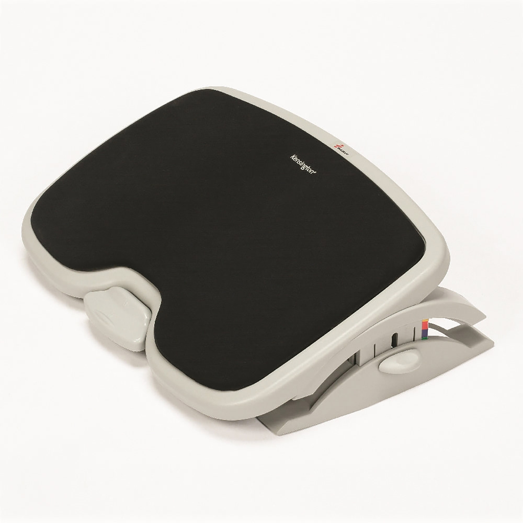Foot Rest, Ergonomic, Adjustable, Black/Light Gray, 21-1/2"W x 14"D x 3-1/2"H - Each
