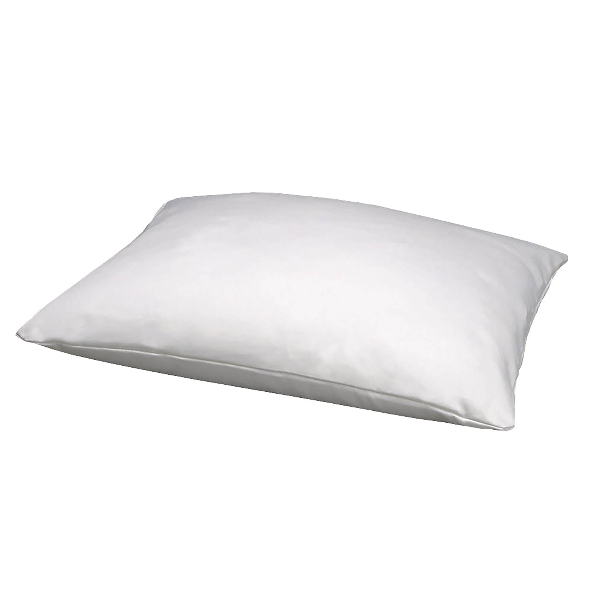 Pillow, Bed, Flame Resistant, Thin, White, 26" x 20" - Each
