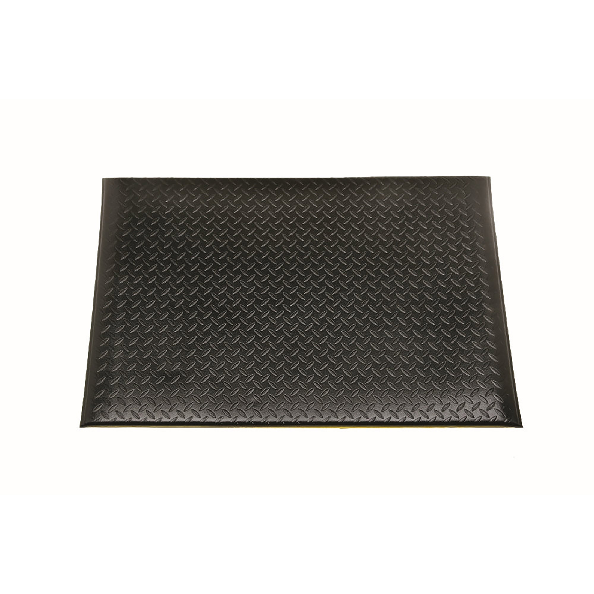 Mat, Floor, Industrial Deck-Plate, Anti-fatigue, Black, 3' x 5' - Each