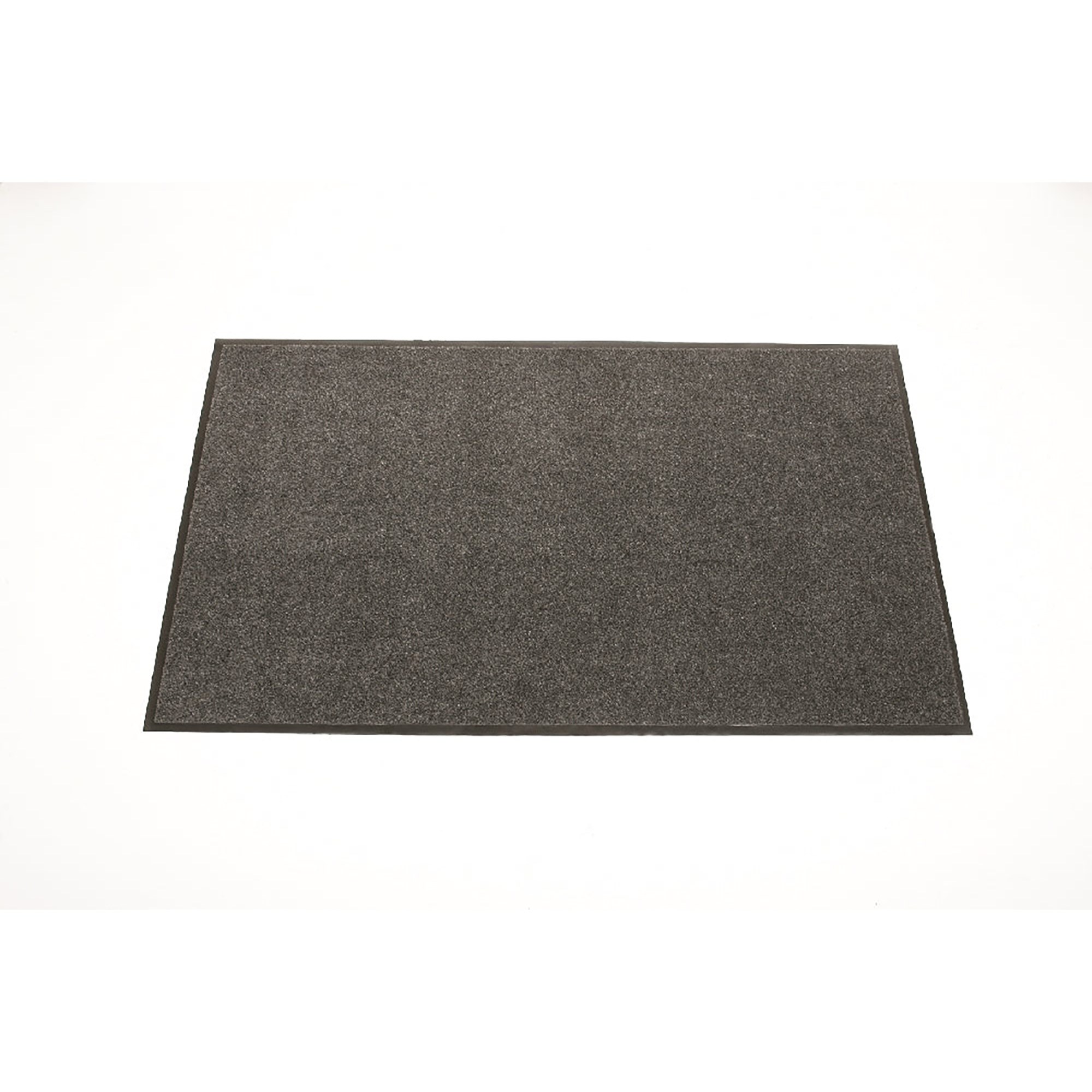 Mat, Floor, Wiper, Light to Medium Duty, Indoor, Recycled PET, Gray, 4' x 6' - Each