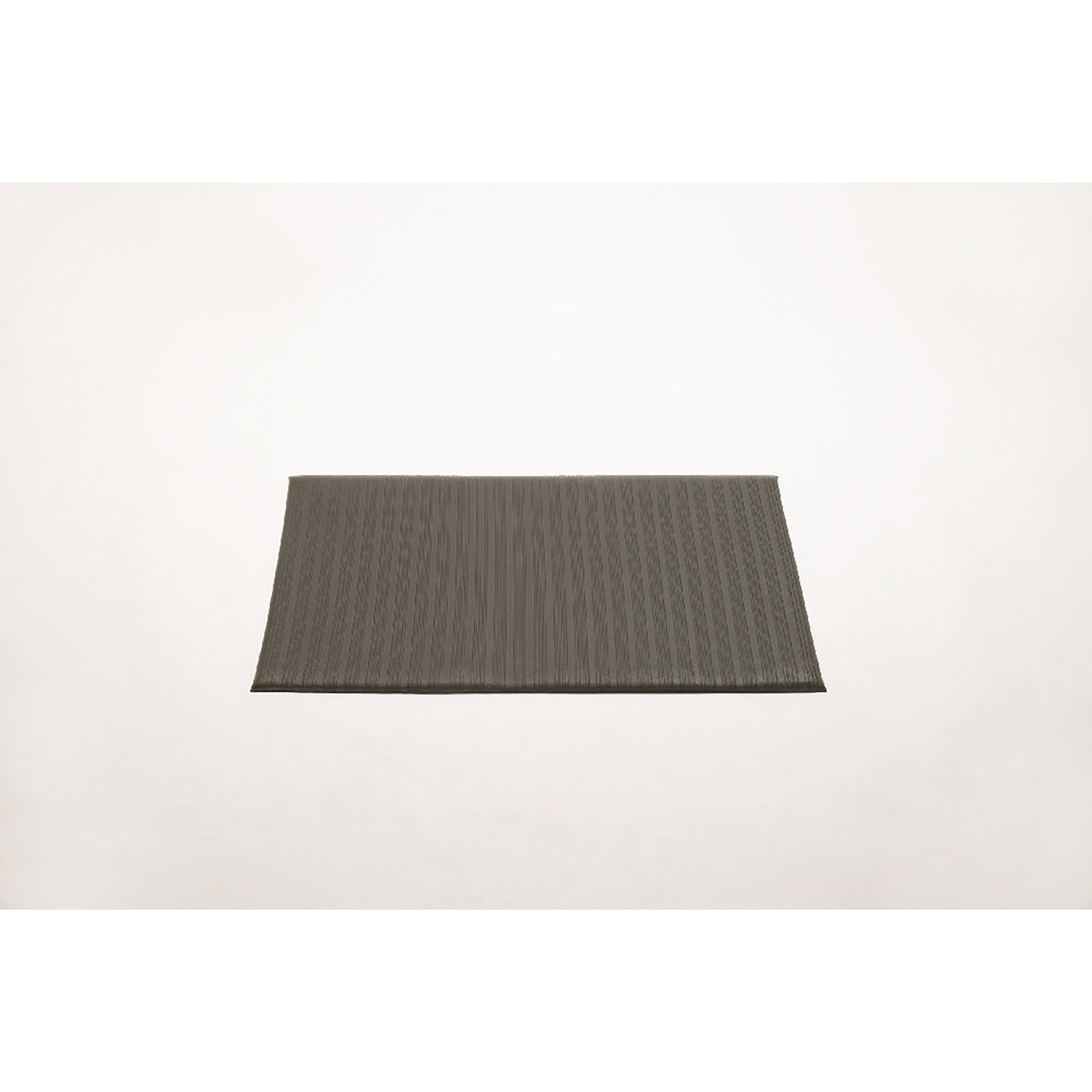 Floor Mat, Anti-Fatigue, Ribbed Vinyl, 2' x 3', Black - Each