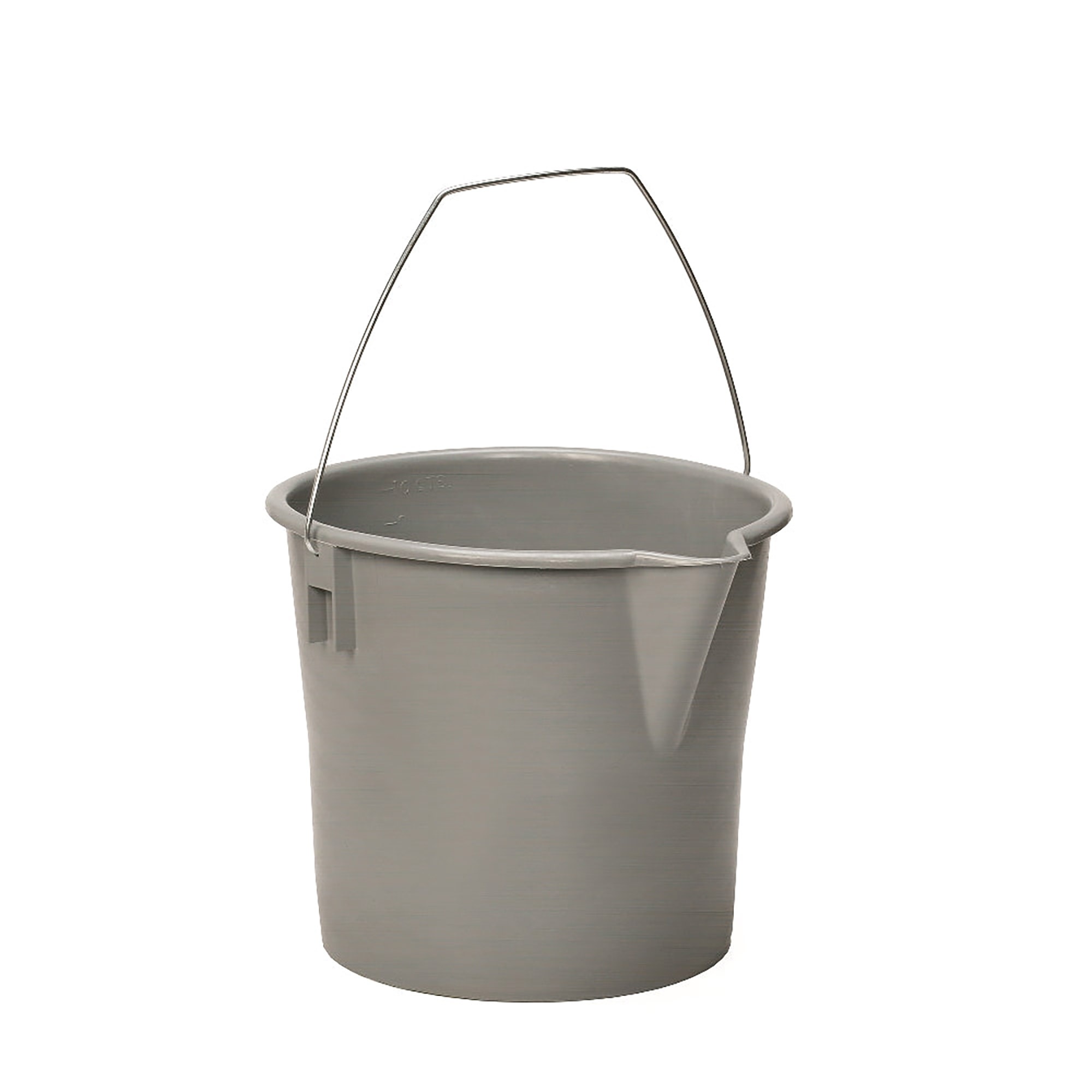 Pail, Utility, 10-Quart, Grey - Each