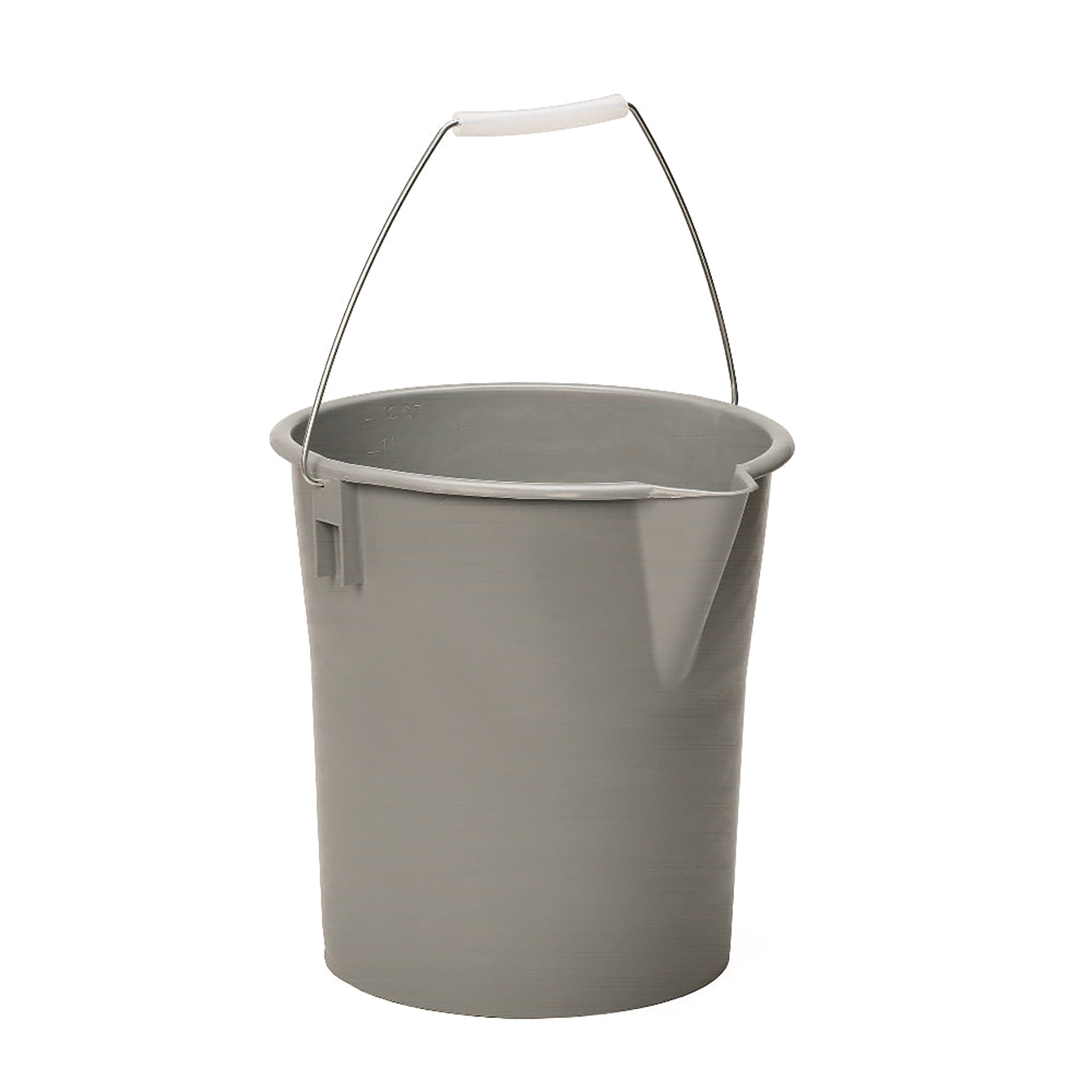 Pail, Utility, 12-Quart, Grey - Each