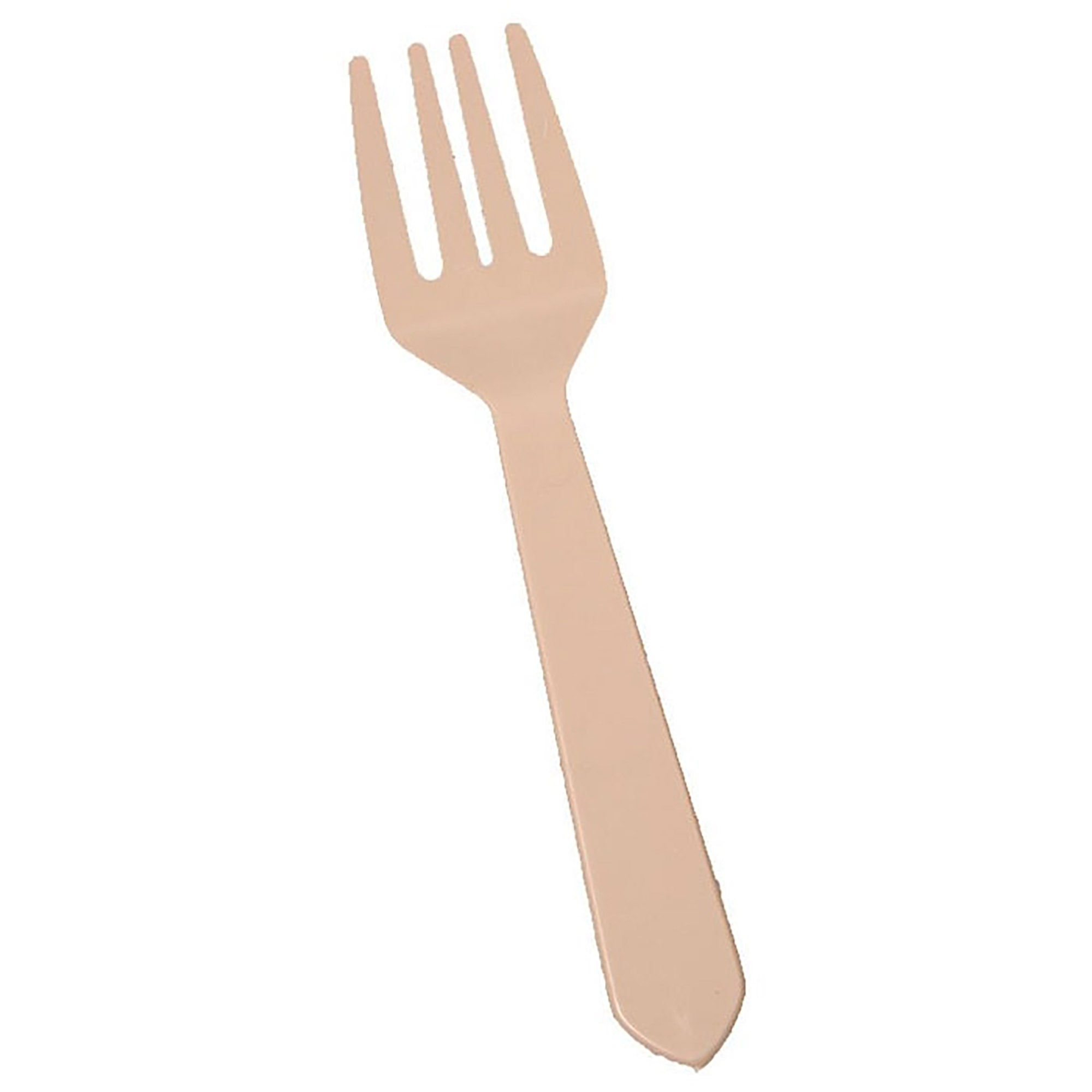 Forks, Plastic, Type Iv High Impact, Tan, 5" - 100/PK