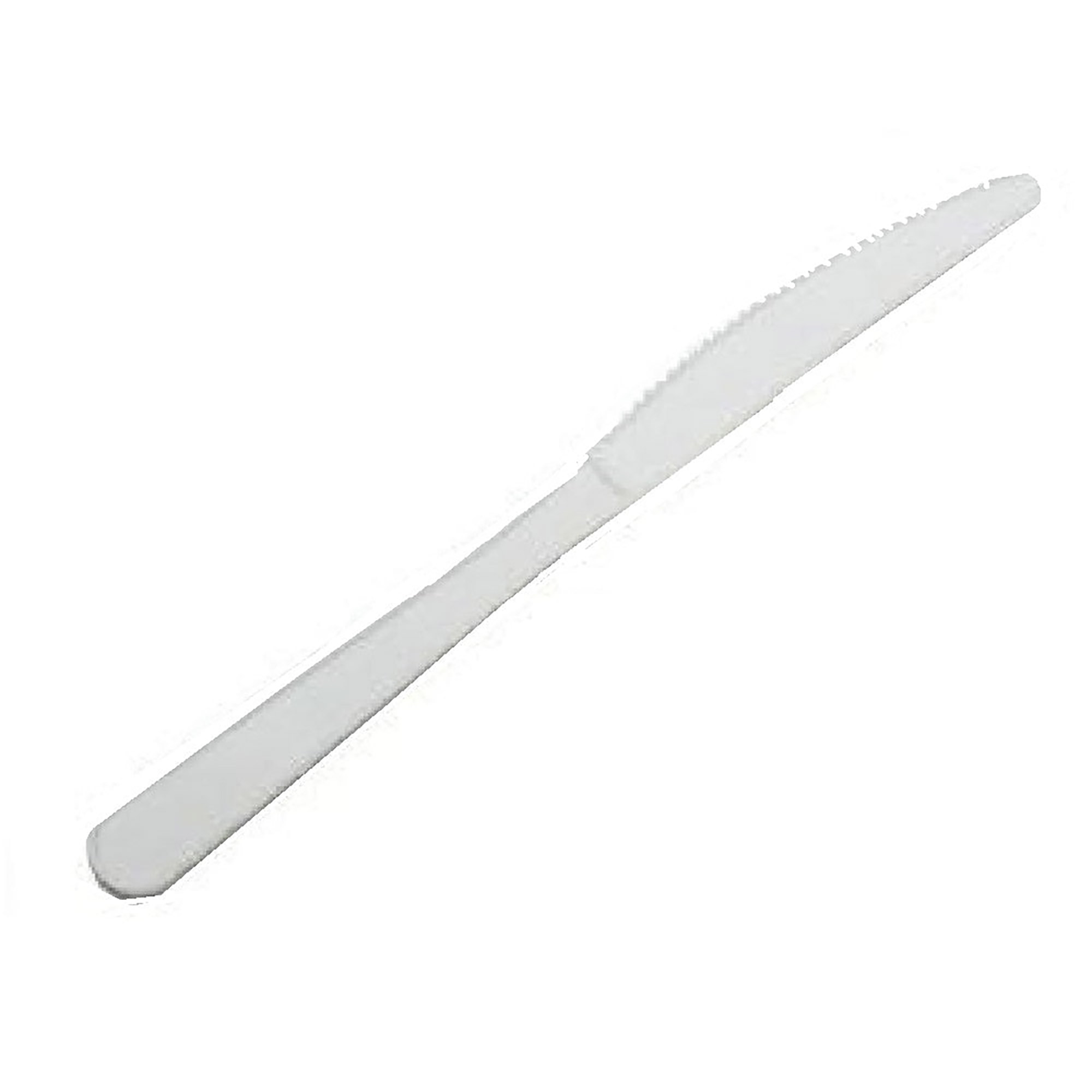 Knives, Plastic, Medium Duty, White, 6-5/8" - 1000/CS