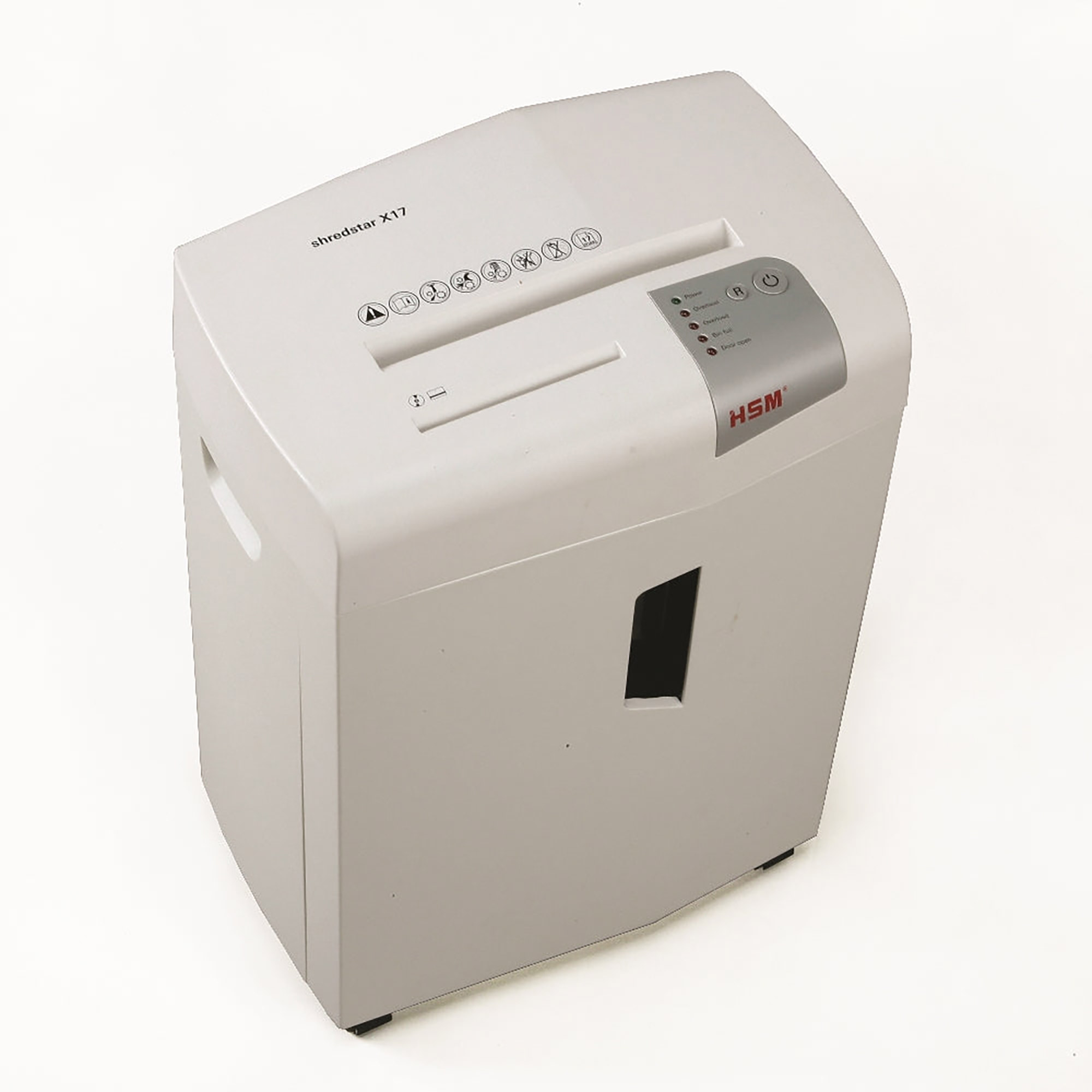 Shredder, Cross-cut, P4, 17 sheets, 9" throat - Each