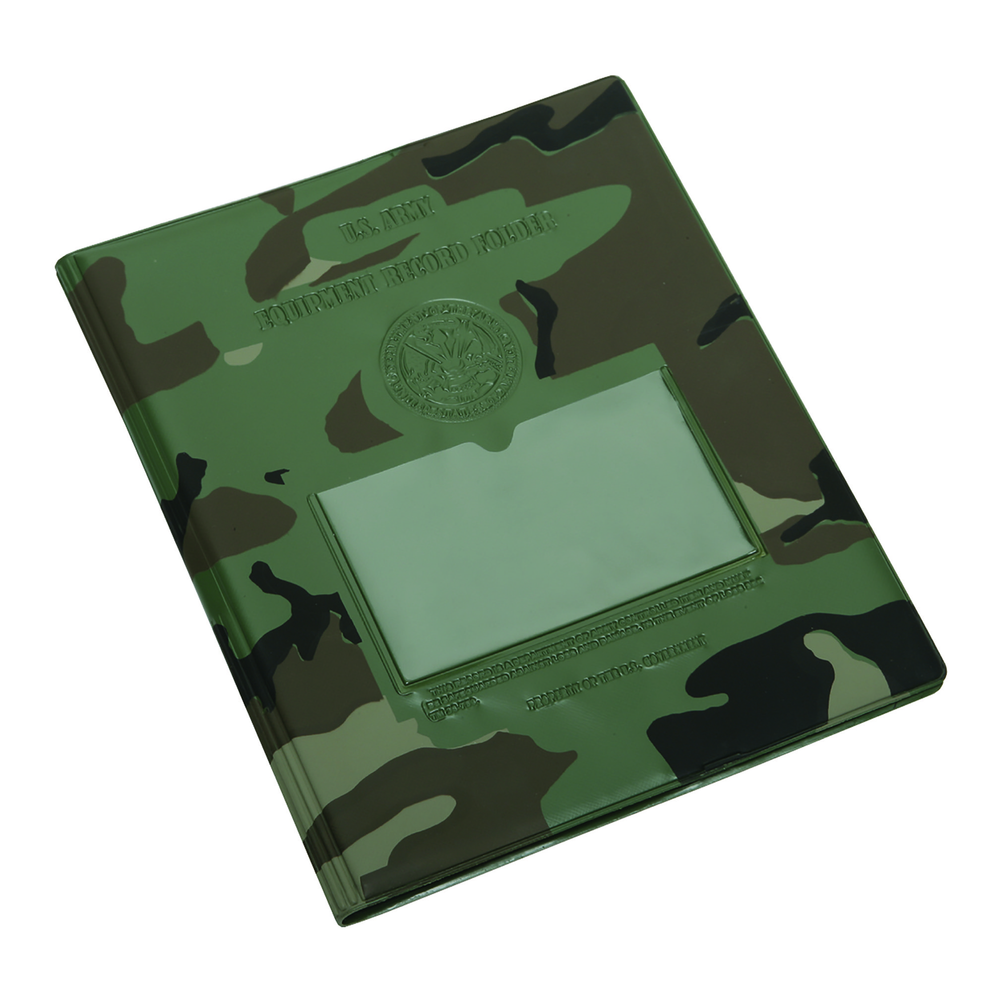 Folder, Equipment Record, Vinyl, Camouflage - Each