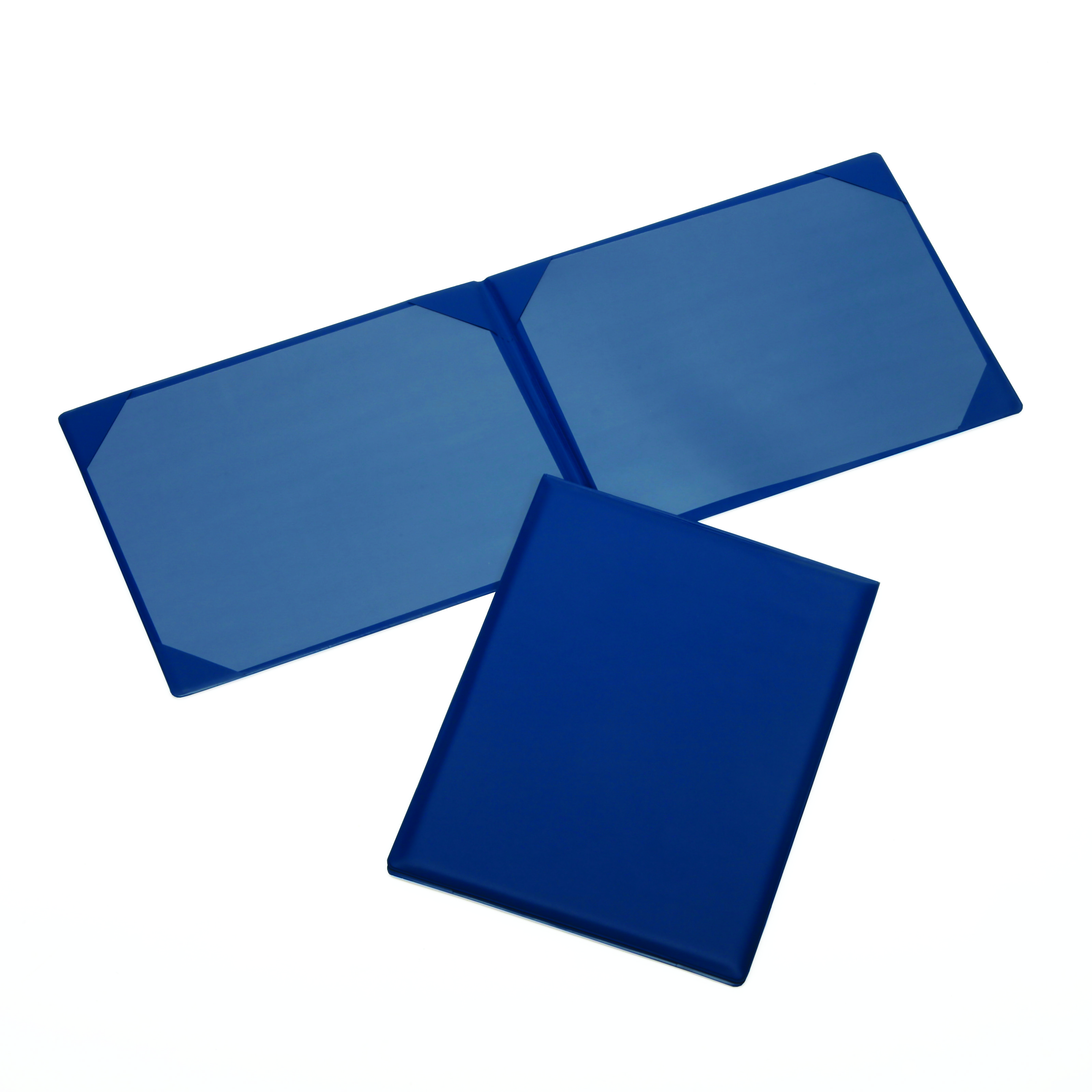 Binder, Awards Certificate, No Seal, Navy Blue, 8-1/2" x 11" - Each