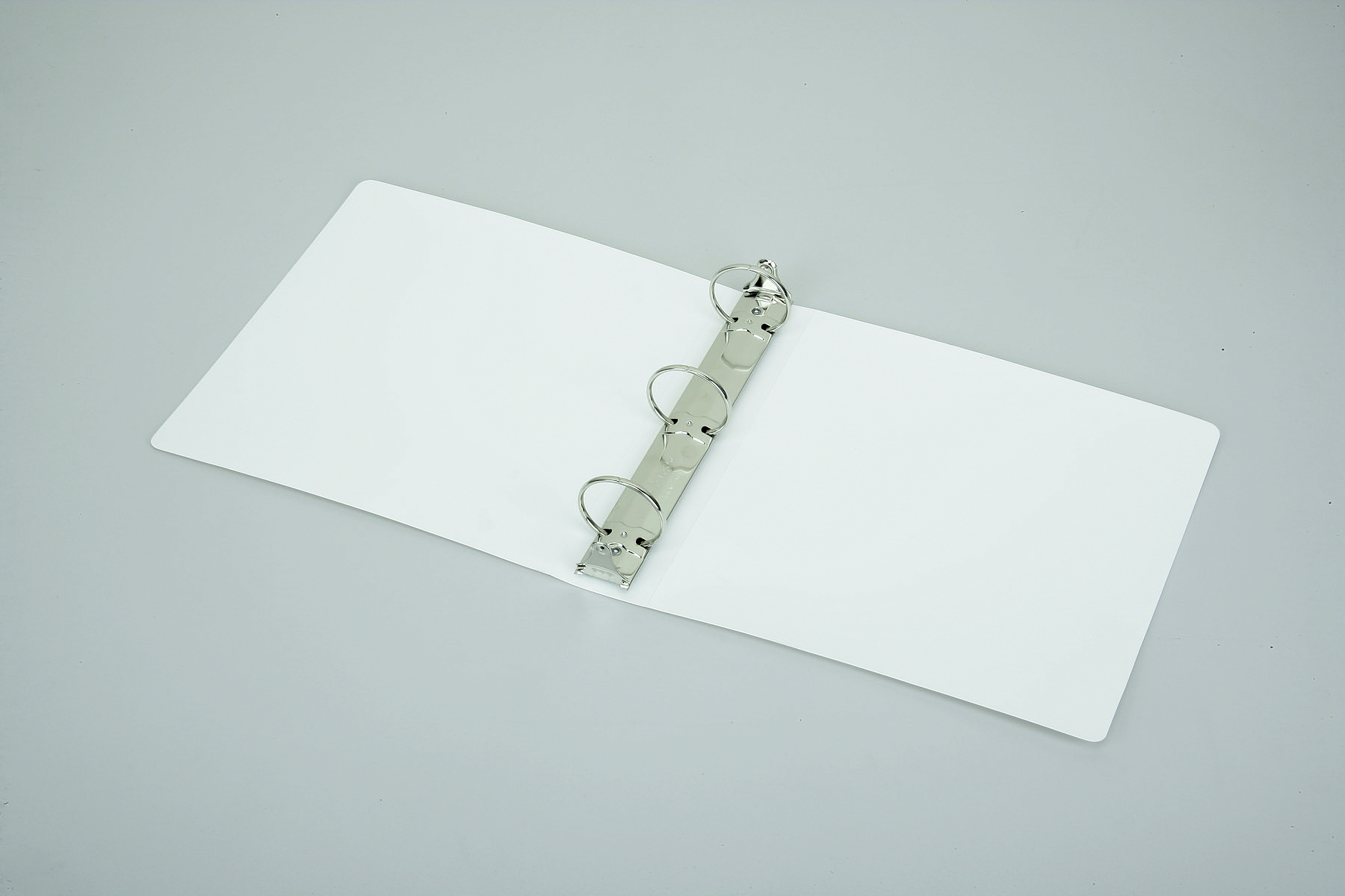 Binder, Round Ring, Polyethylene, Flexible, White, 2" Capacity, Letter Size - Each