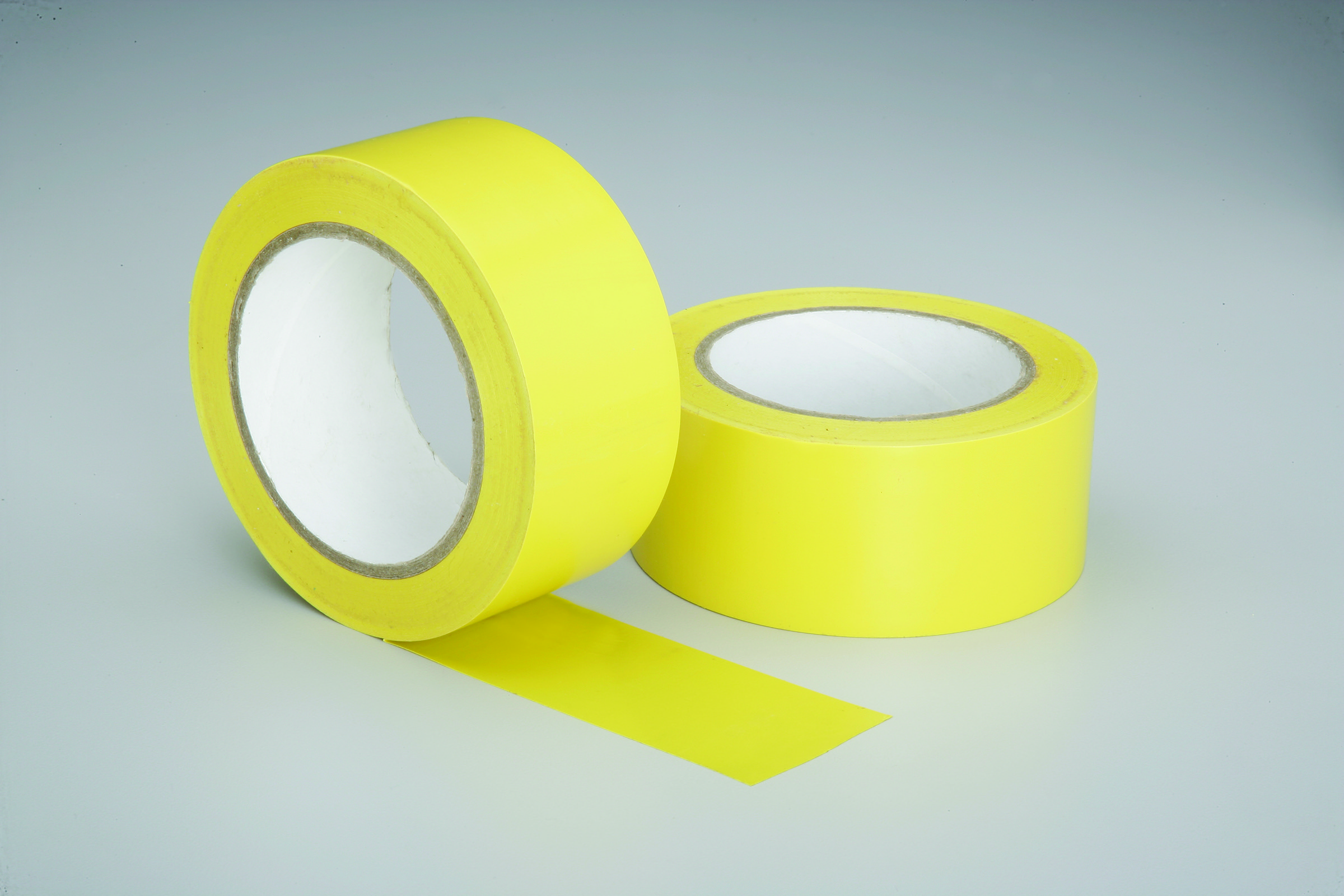 Tape, Vinyl Backing, Rubber Adhesive, Yellow, 36 yds - Each