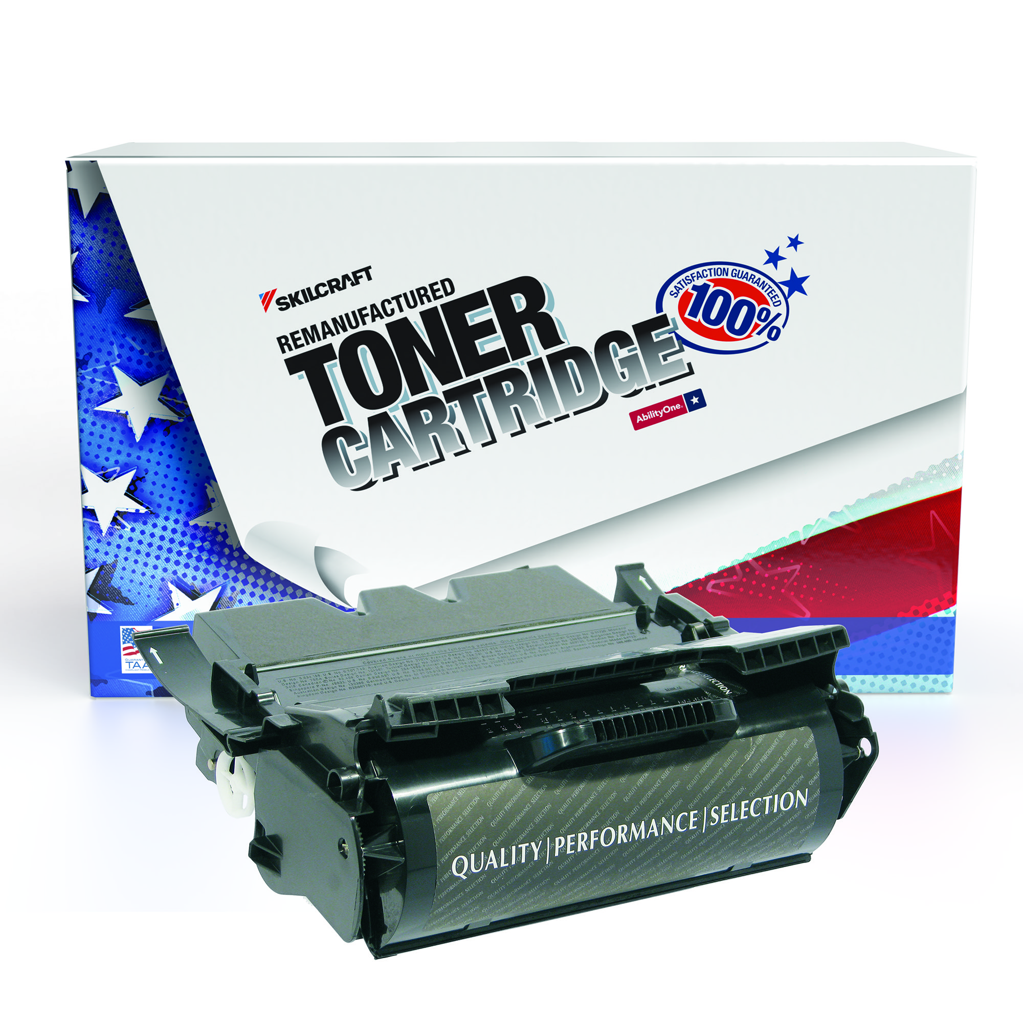 Toner Cartridge, Remanufactured, Lexmark Optra T644/X644/X646 Series - Each