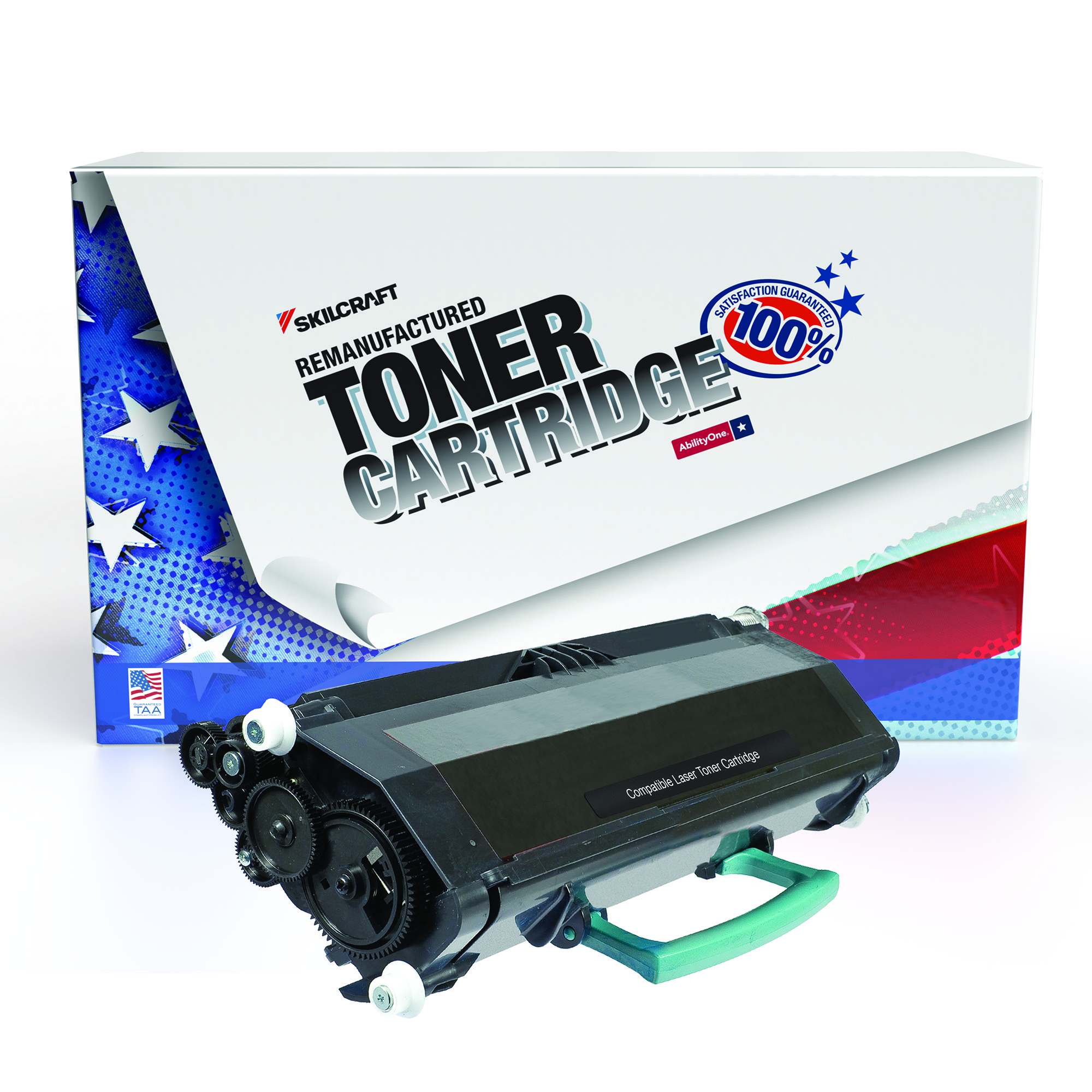 Toner Cartridge, Remanufactured Lexmark E260/E360/E460/E462 Series - Each
