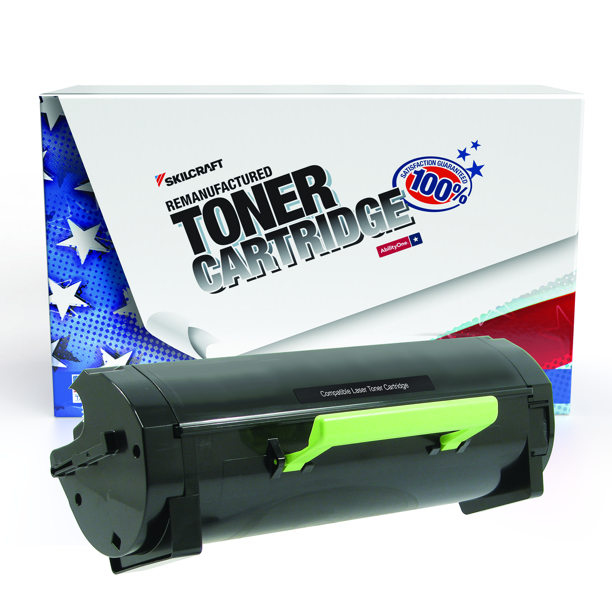 Toner Cartridge, Remanufactured Lexmark MS310/MS410/MS510/MS610, MX310/MX410/MX510/MX610 Series