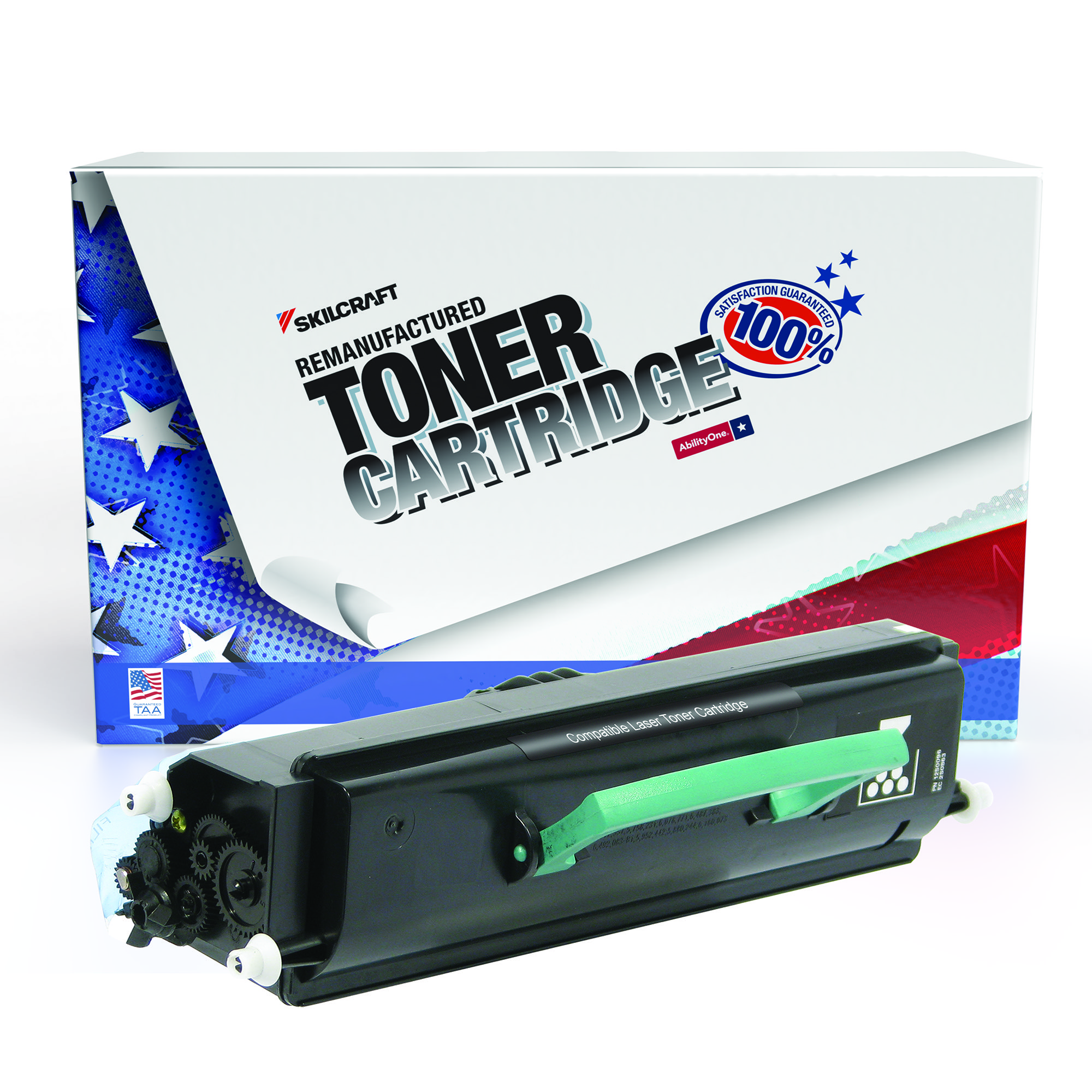 Toner Cartridge, Remanufactured Dell 1720 Series - Each