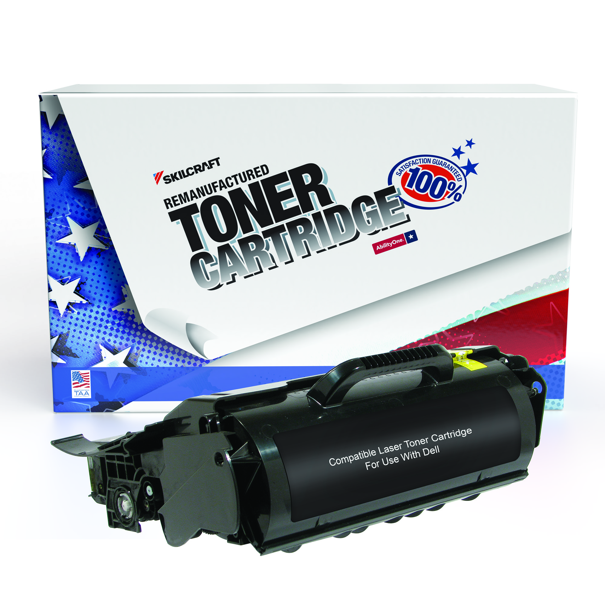 Toner Cartridge, Remanufactured Dell 2330d/2330dn/2350d/2350dn Series - Each