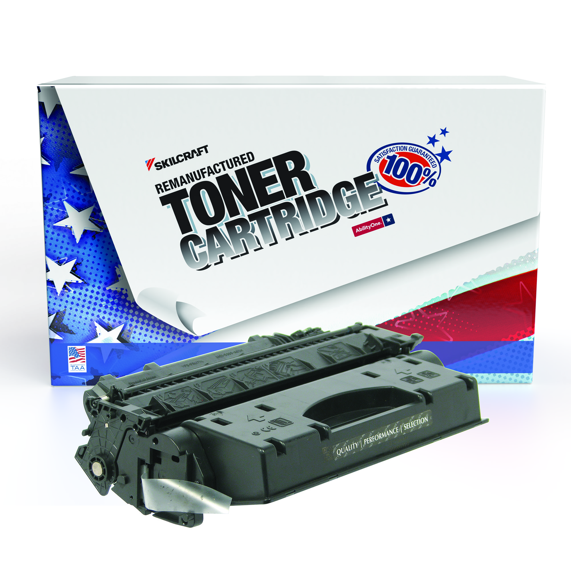 Toner Cartridge, LaserJet, Remanufactured, HP 80X, Black, Page Yield 6900 - Each