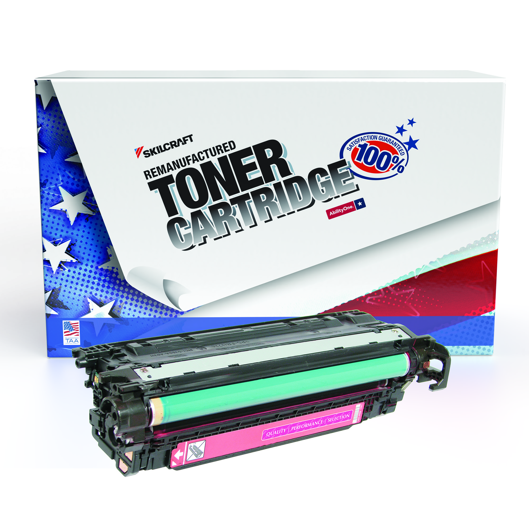 Toner Cartridge, LaserJet, Remanufactured, HP 507A Series, Magenta, Page Yield 6000 - Each