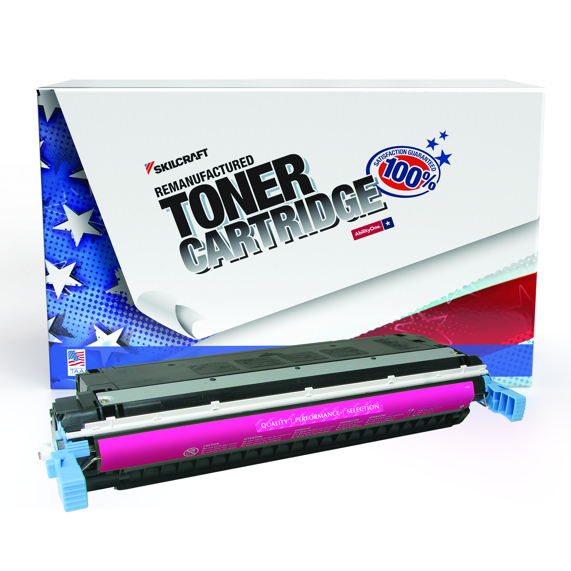 Toner Cartridge, LaserJet, Remanufactured, HP 645A Series. Magenta, Page Yield 12000 - Each