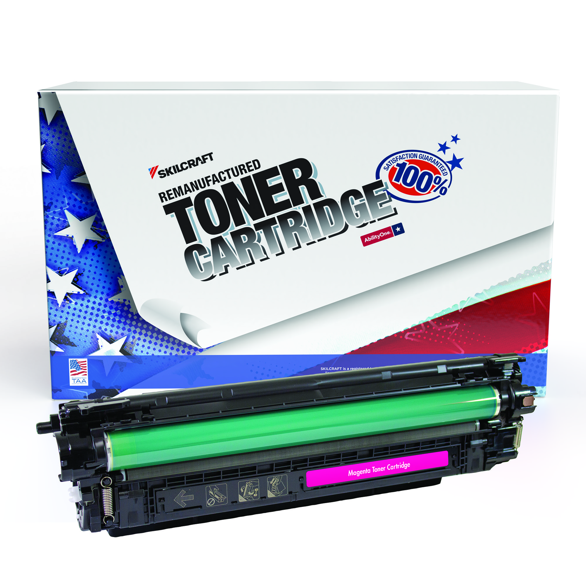 Toner Cartridge, Remanufactured, HP 508A Series, Magenta Ink - Each