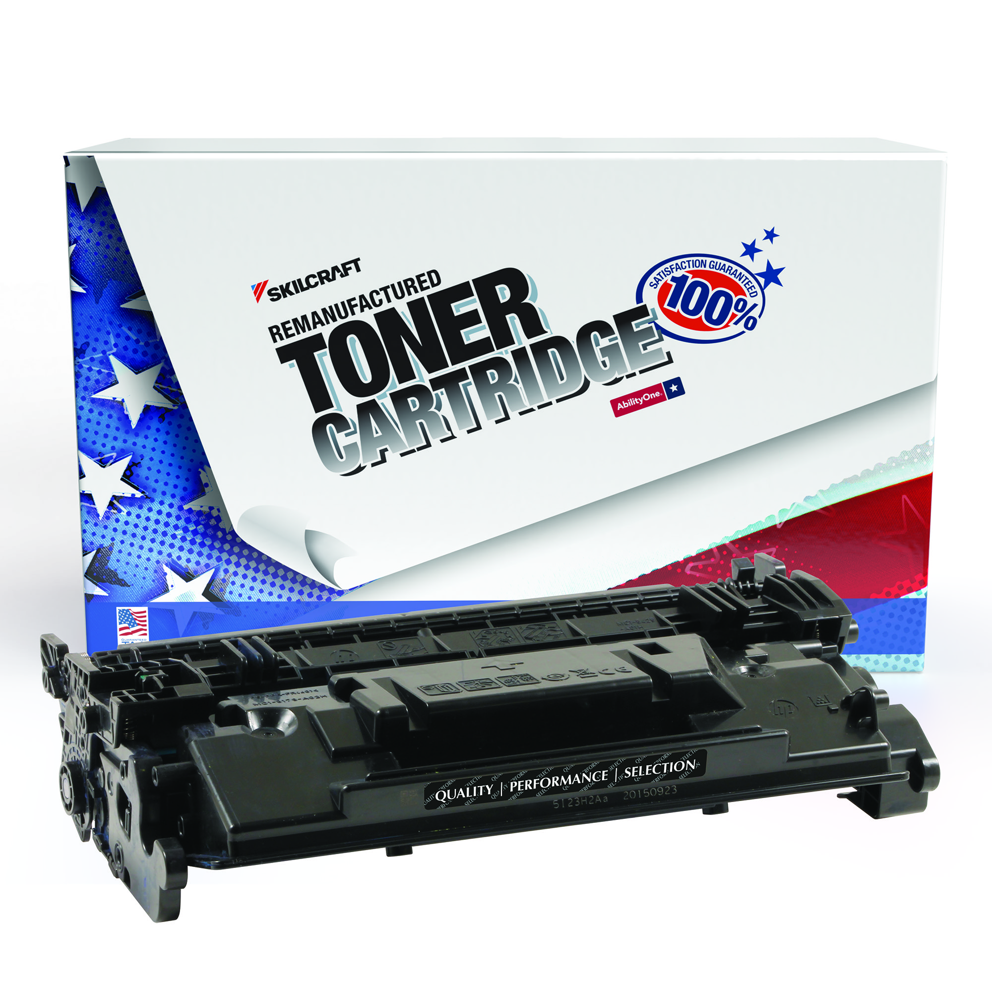 Toner Cartridge, Remanufactured, HP 87A Series, Black Ink - Each