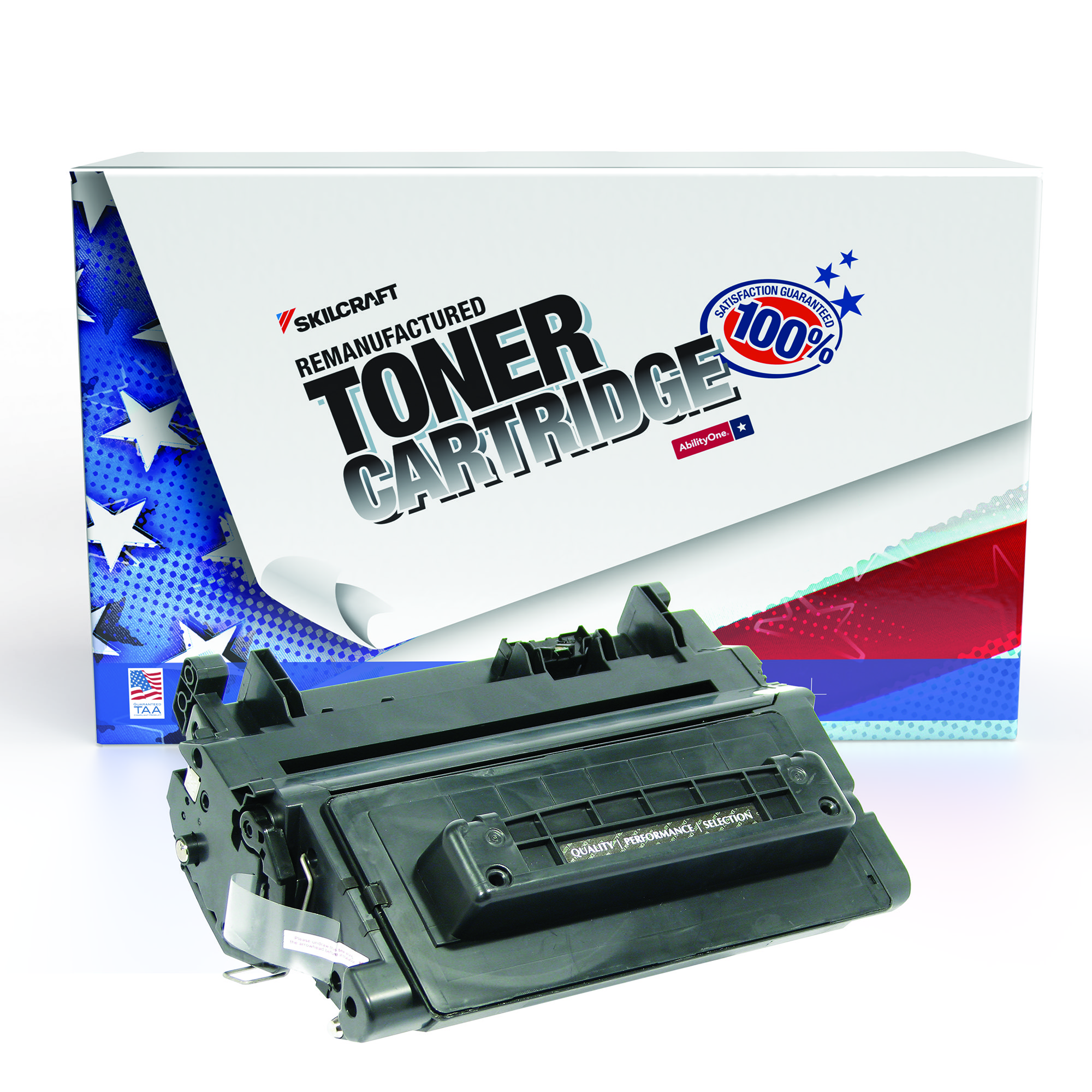 Toner Cartridge, Remanufactured, HP 90A Series, Black Ink - Each