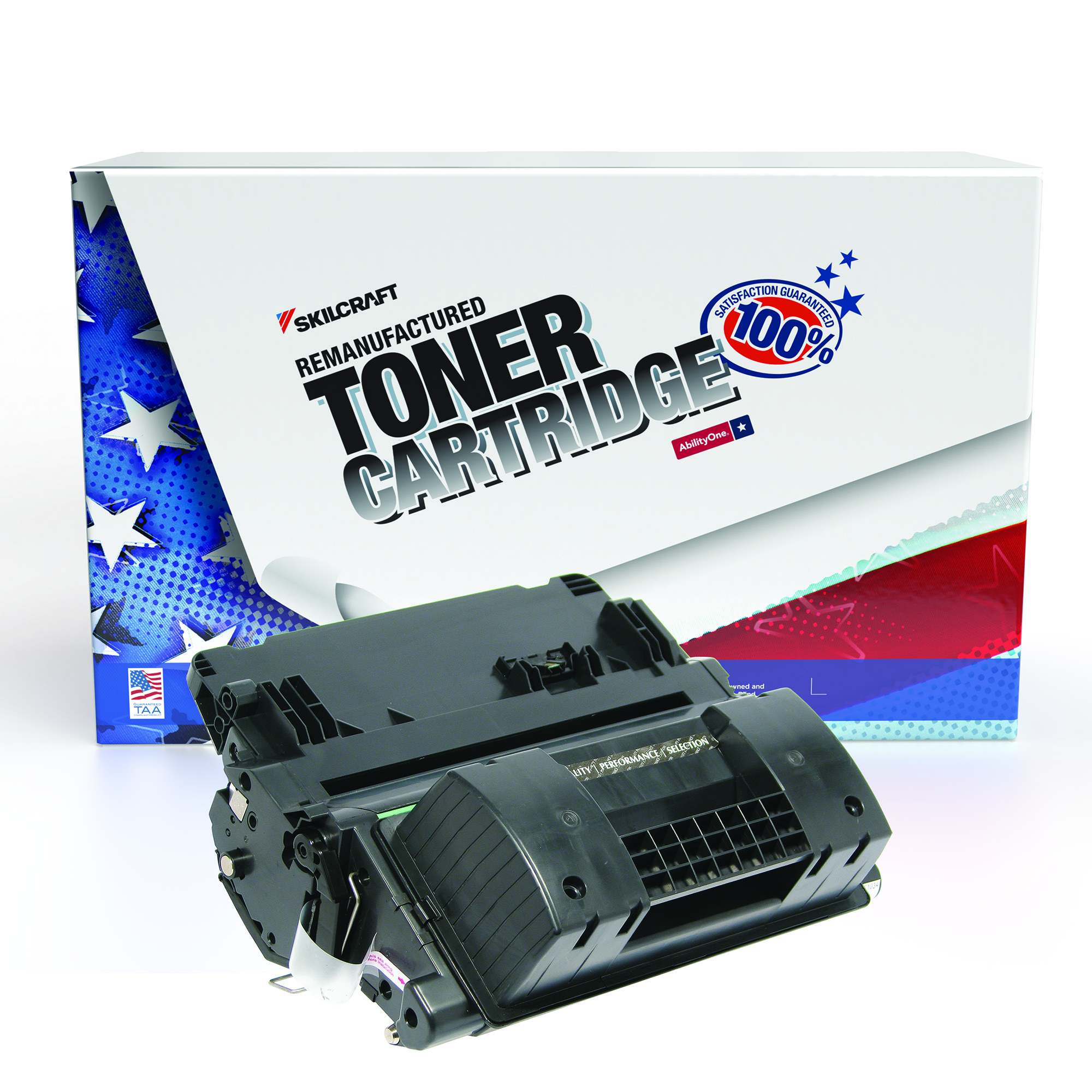 Toner Cartridge, Remanufactured, HP 90X Series, Black Ink - Each